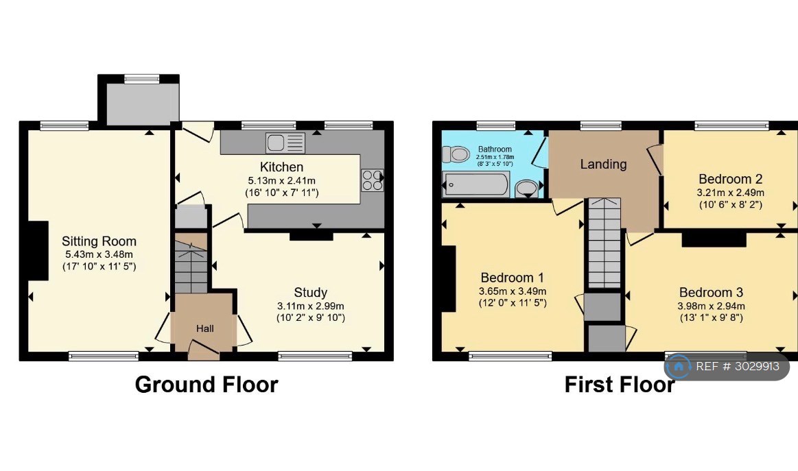 Unity St, Chippenham floorplan