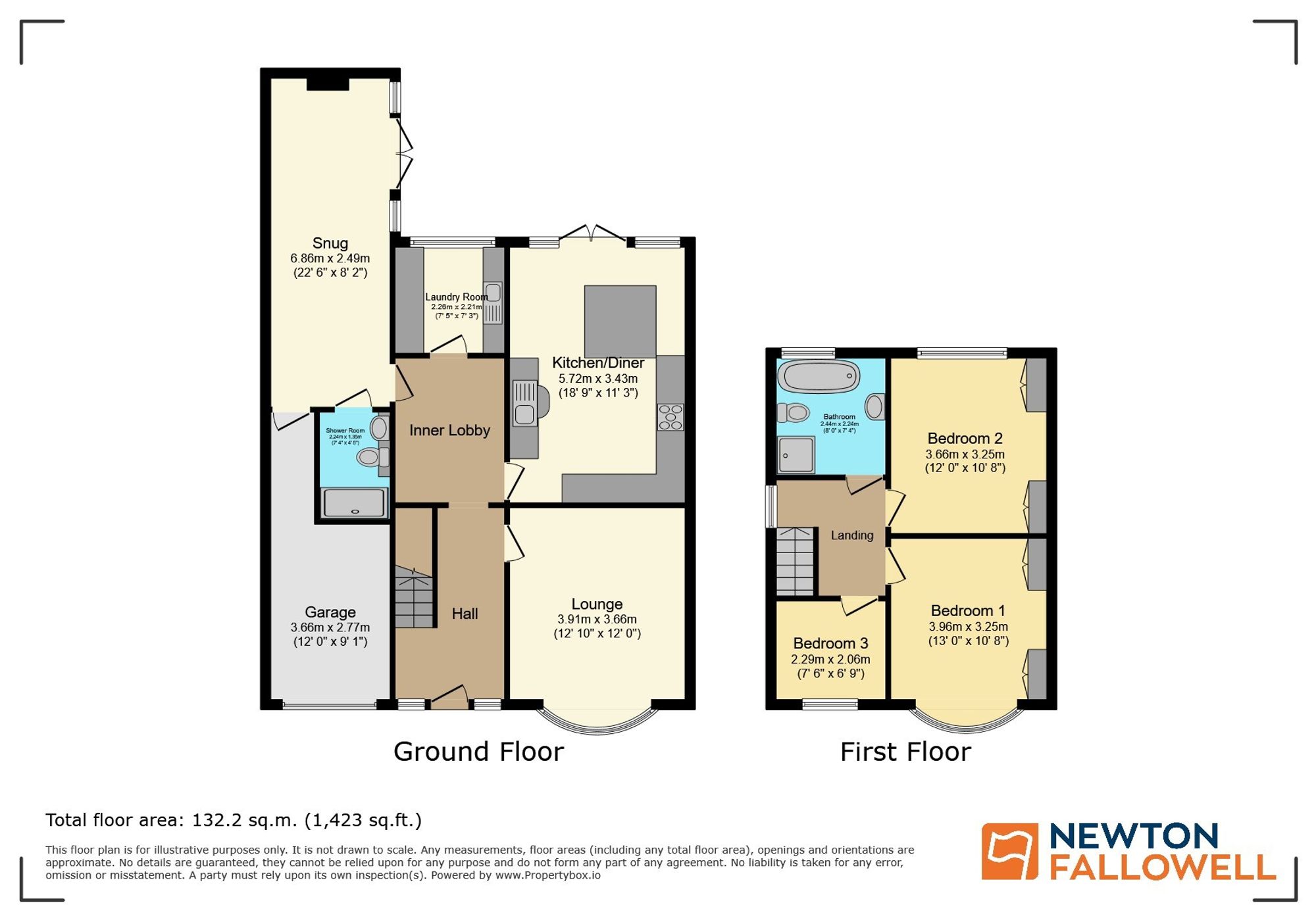 88 Mansfield Road, Worksop floorplan
