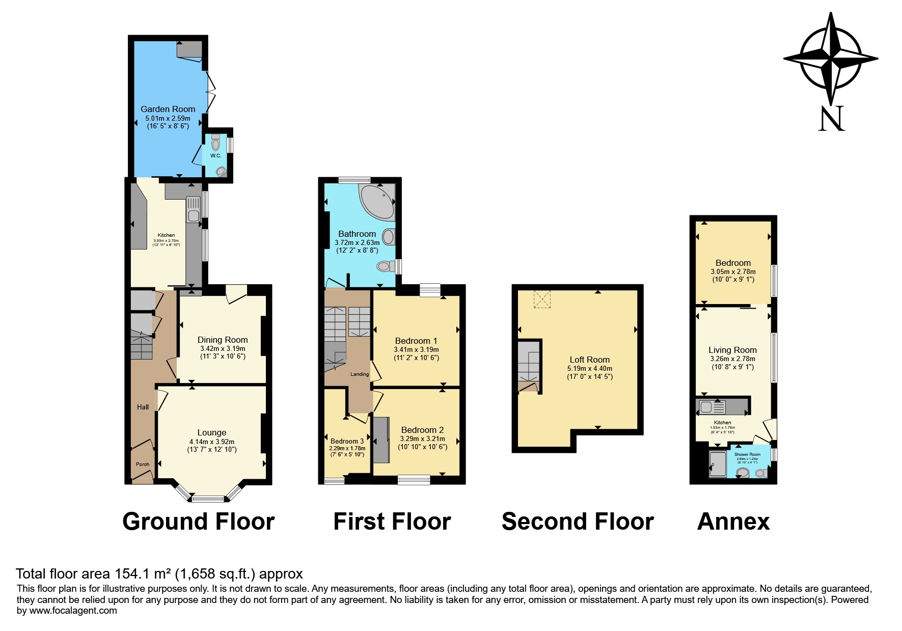 38, Sandford Road, Weston-super-mare floorplan