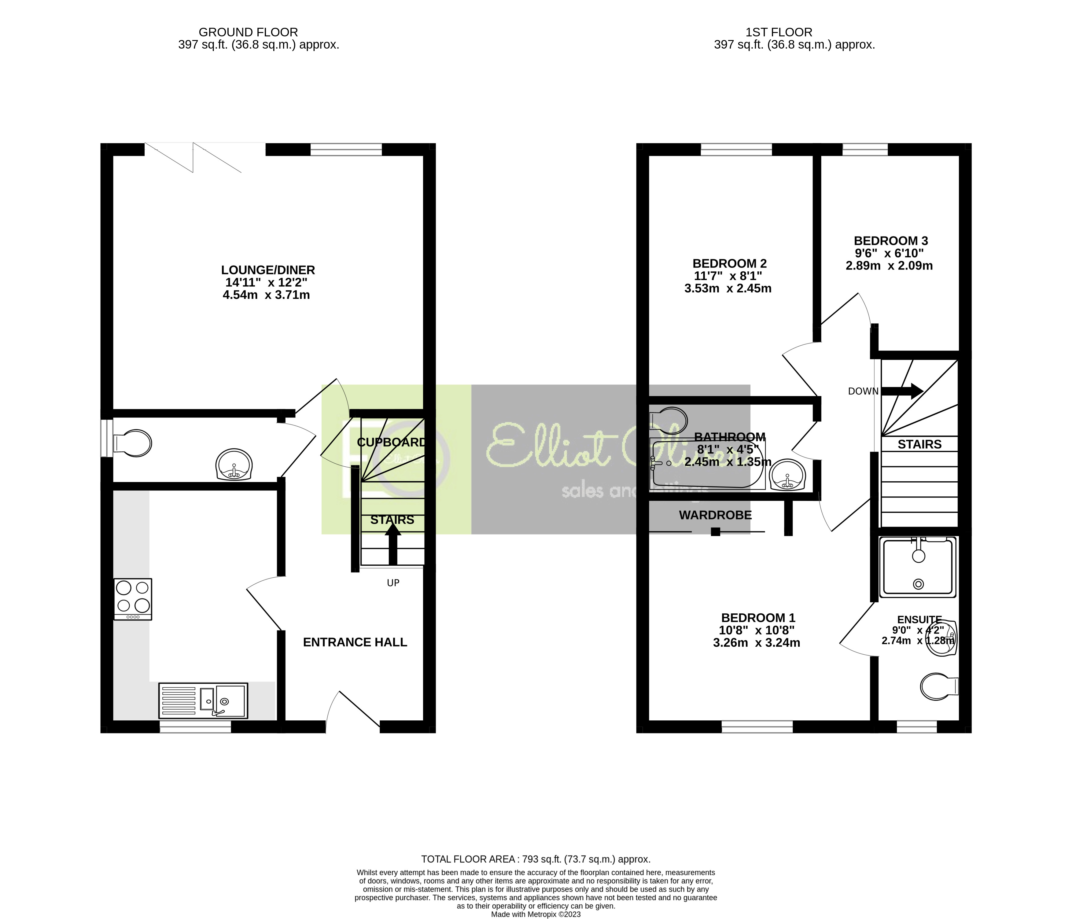 24, Station Street, Cheltenham floorplan