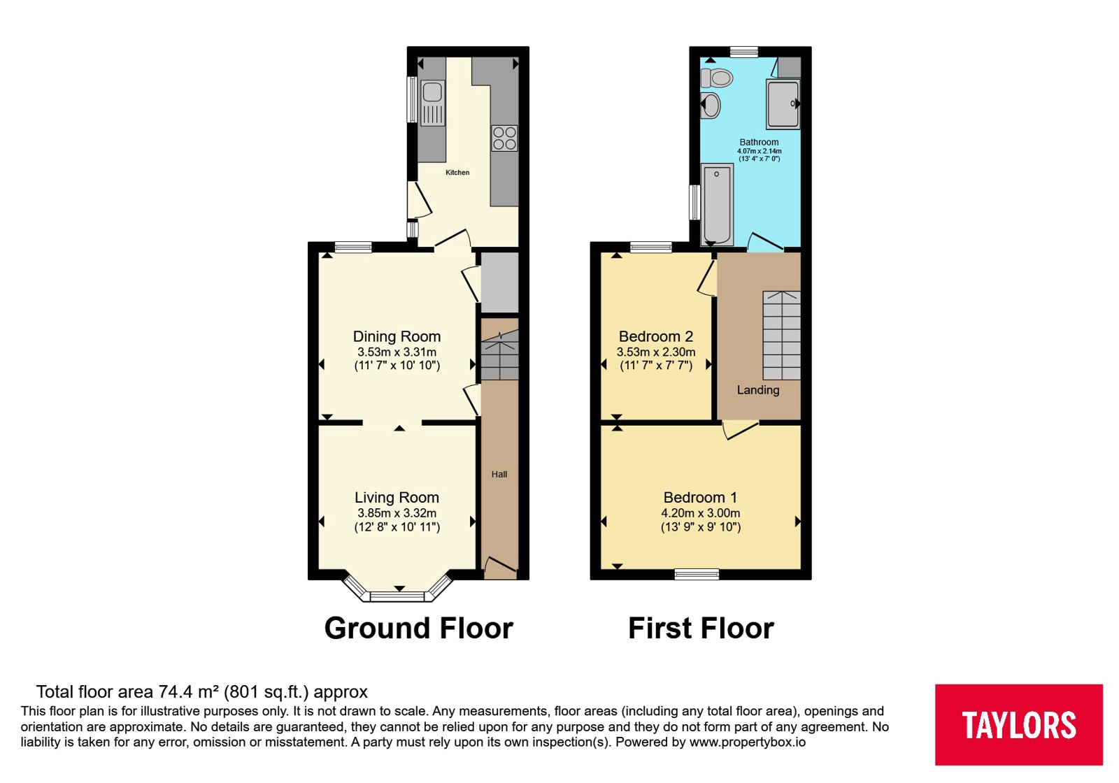 32, Clement Street, Gloucestershire floorplan