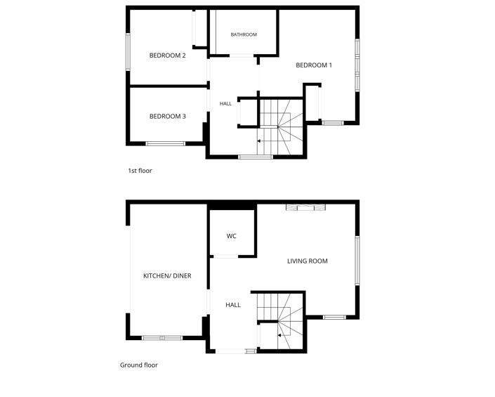 1 Acorn Drive, Camperdown, Tyne and Wear floorplan