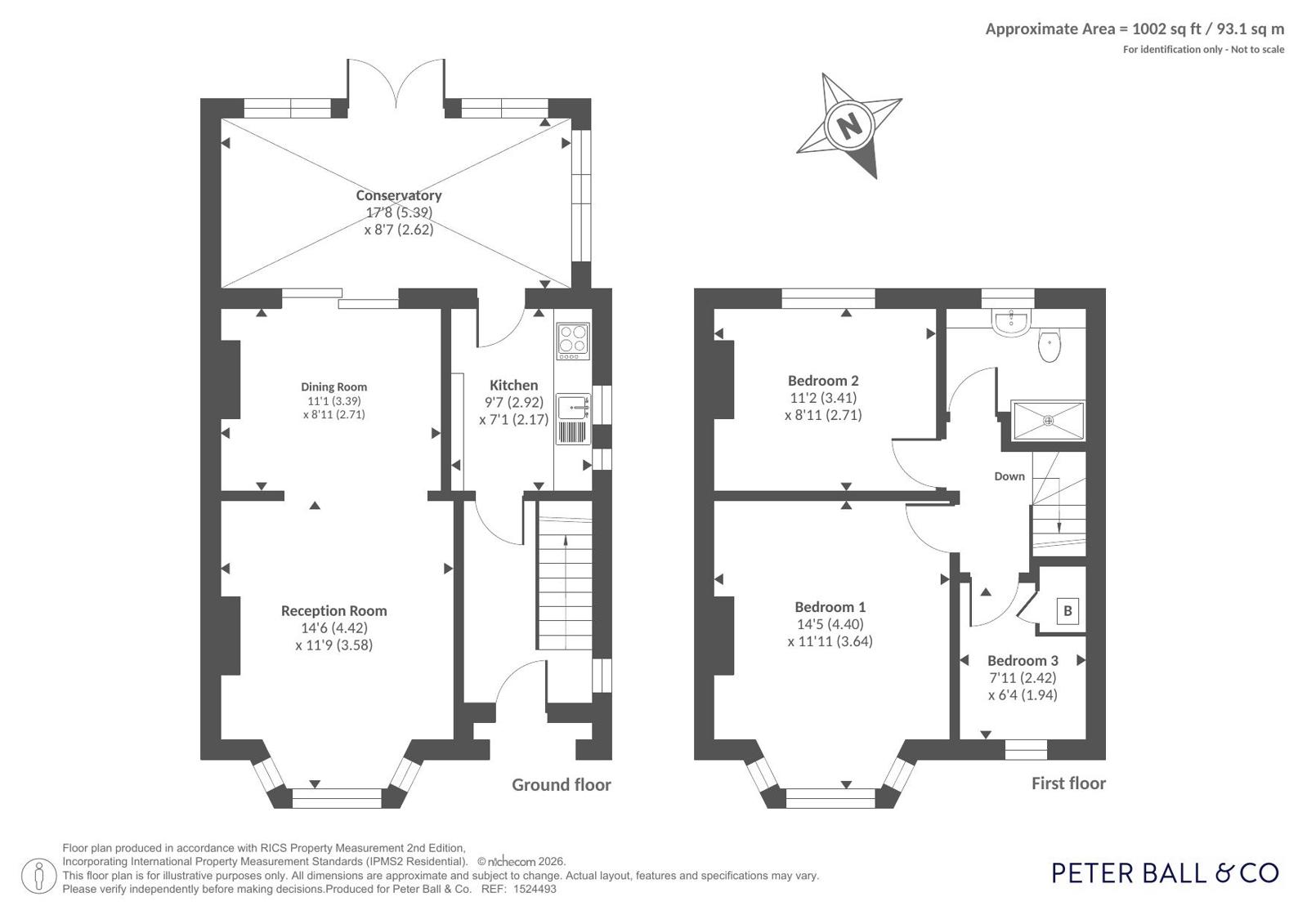 100, East End Road, Cheltenham floorplan