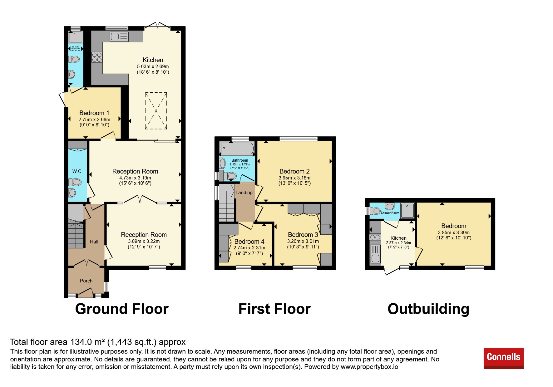 6, Combe Road, Watford floorplan