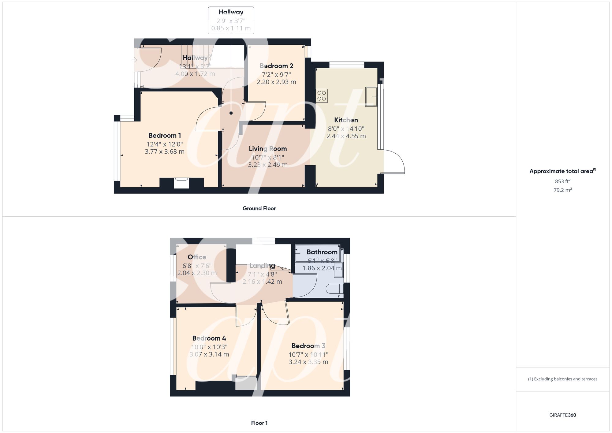 Room 3, 97 Bevendean Crescent, Brighton floorplan