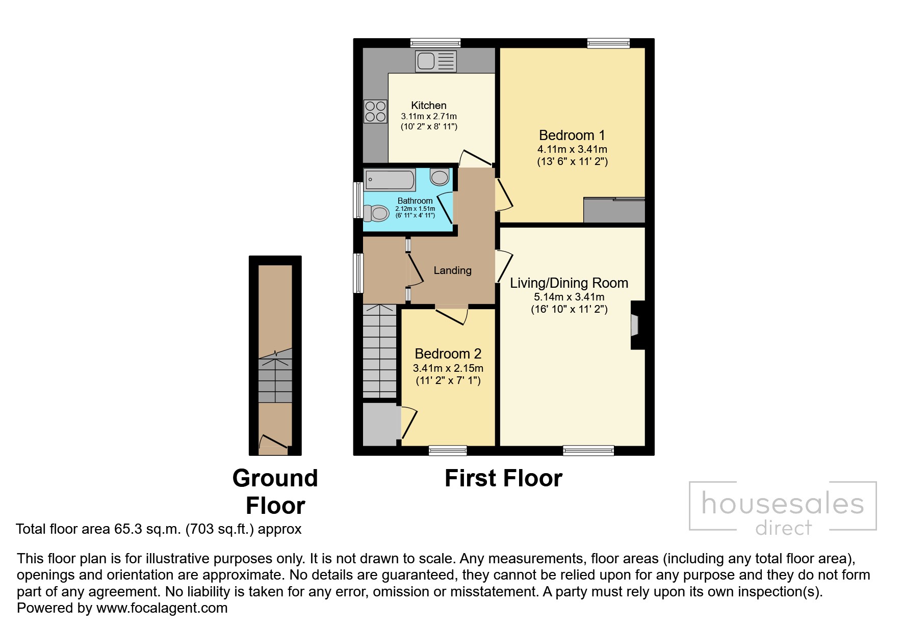 10, Redland Close, Chester floorplan