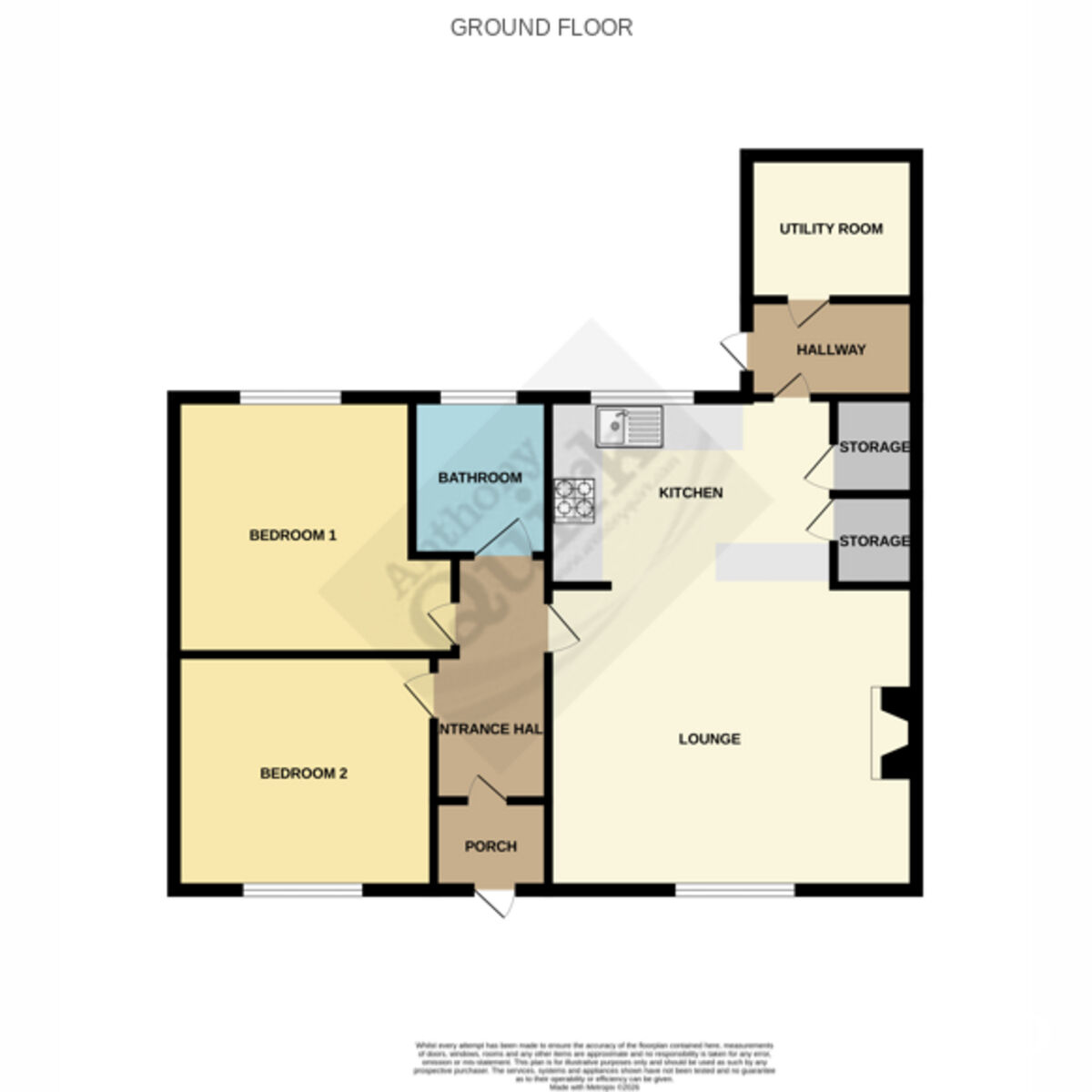 4, Little Gypps Road, Canvey Island floorplan