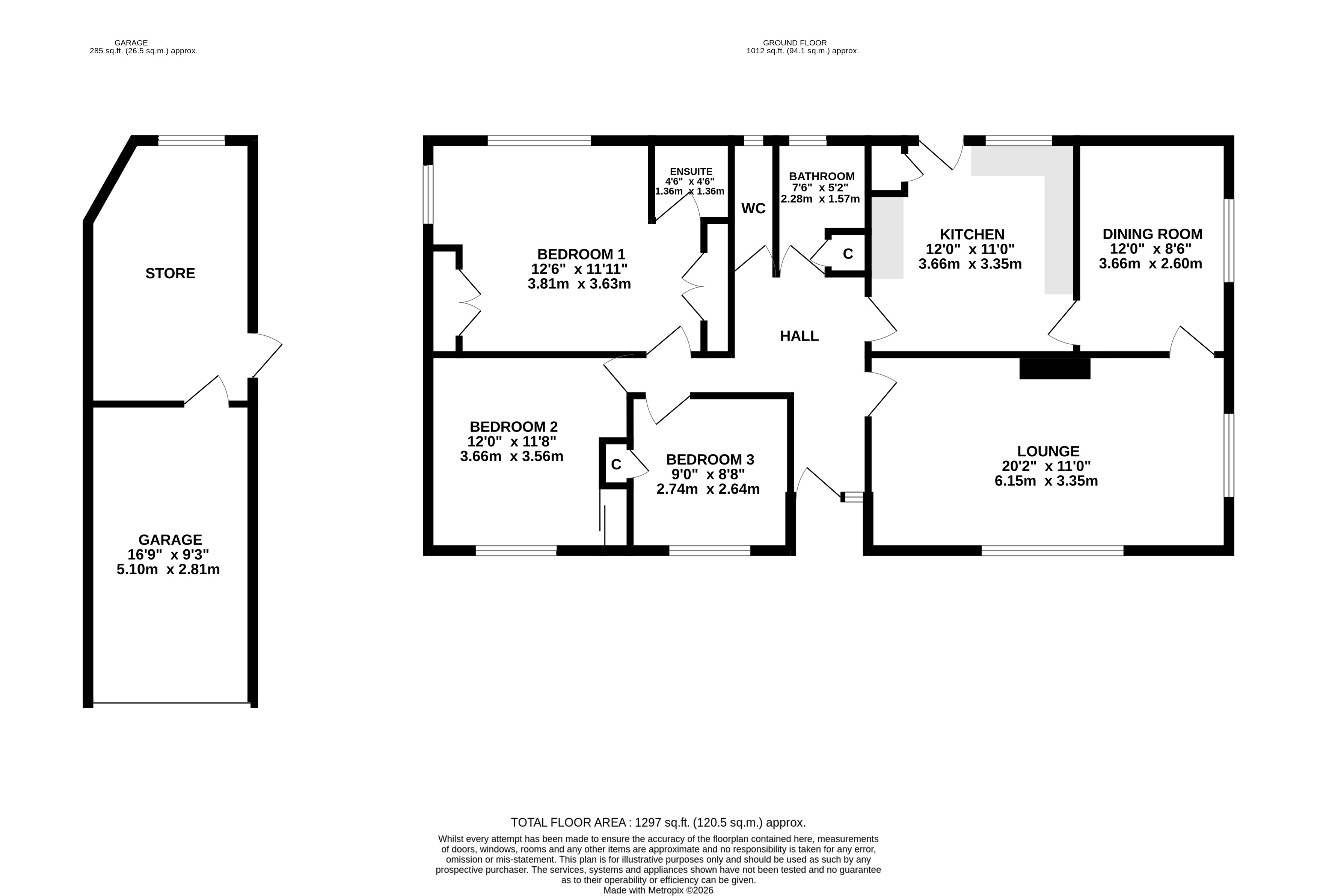 Beverley Rise, West Yorkshire floorplan