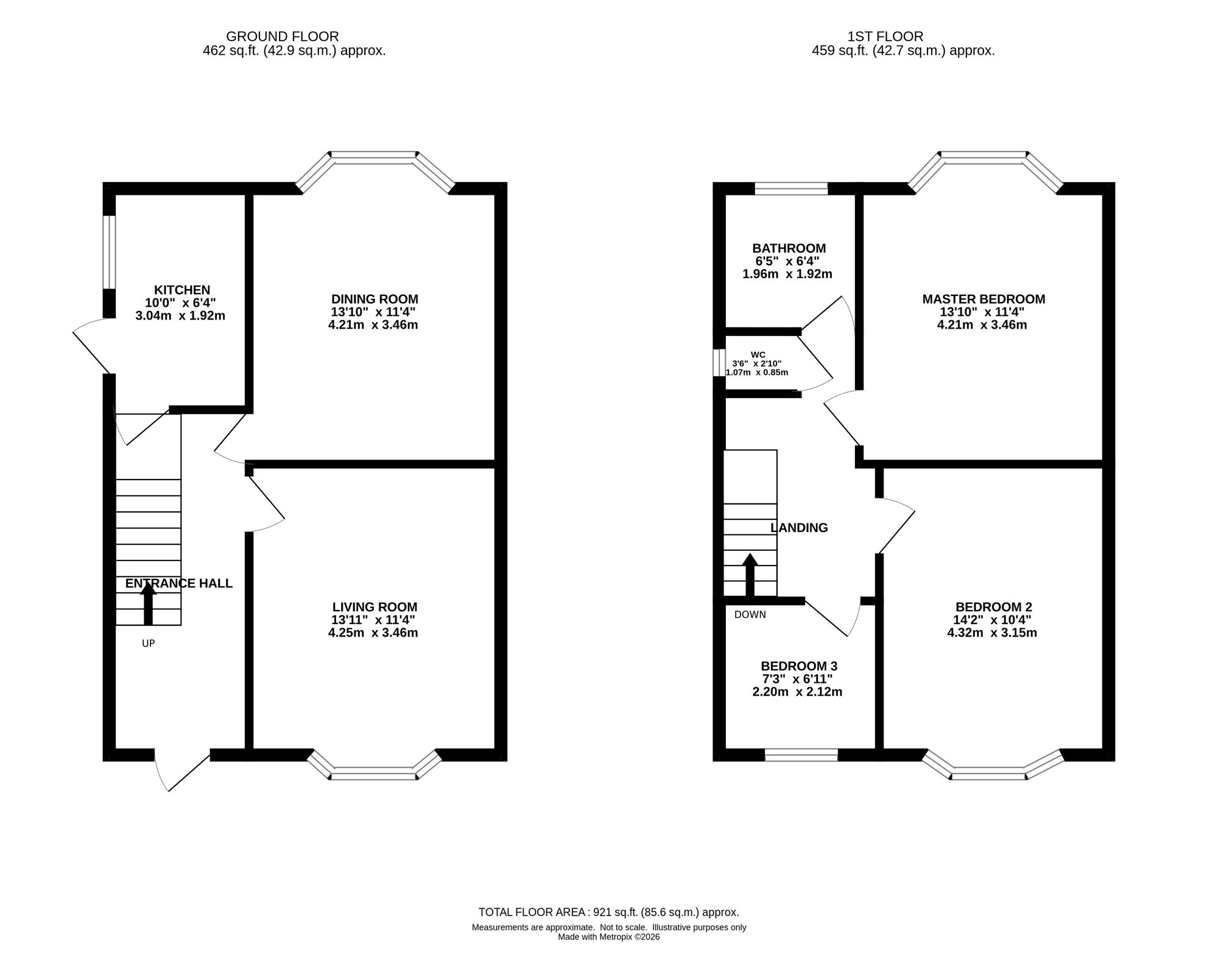 17 Northgate Avenue, Macclesfield floorplan