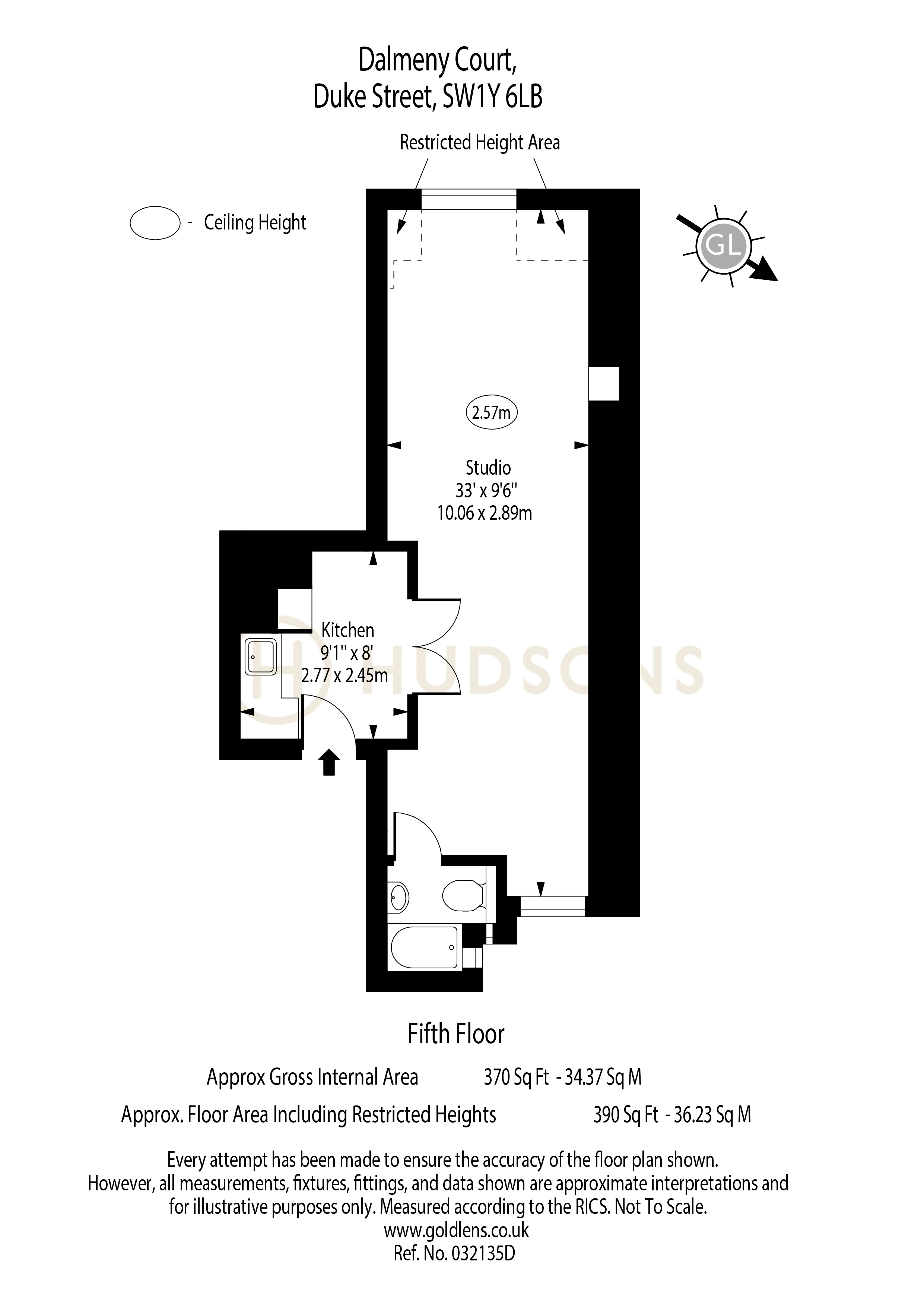 18 Dalmeny Court, 8, Duke Street, Marylebone floorplan
