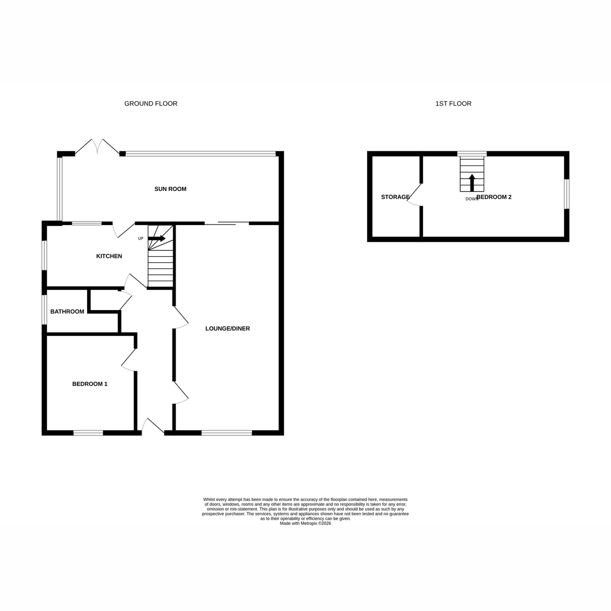21, Damson Trees, Swindon floorplan