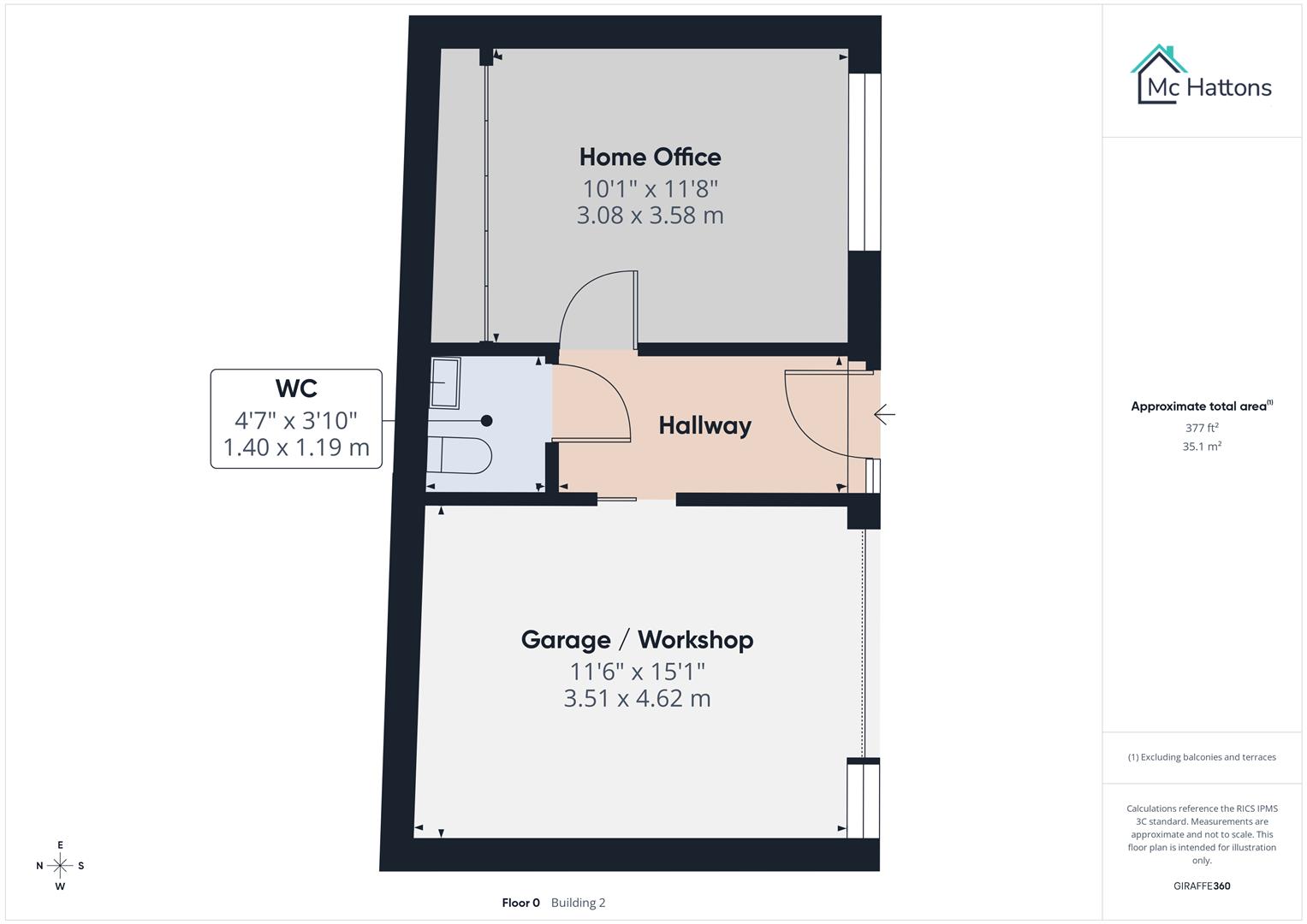 7, St. Johns Drive, Porthcawl floorplan