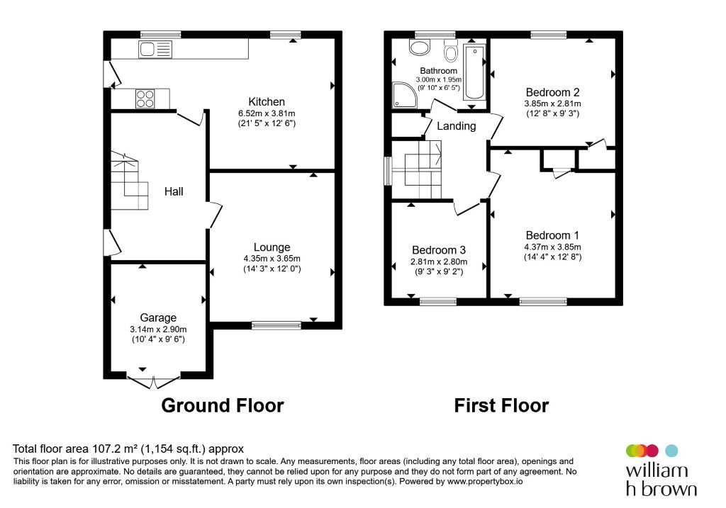 8, Spurgeon Close, HALSTEAD floorplan
