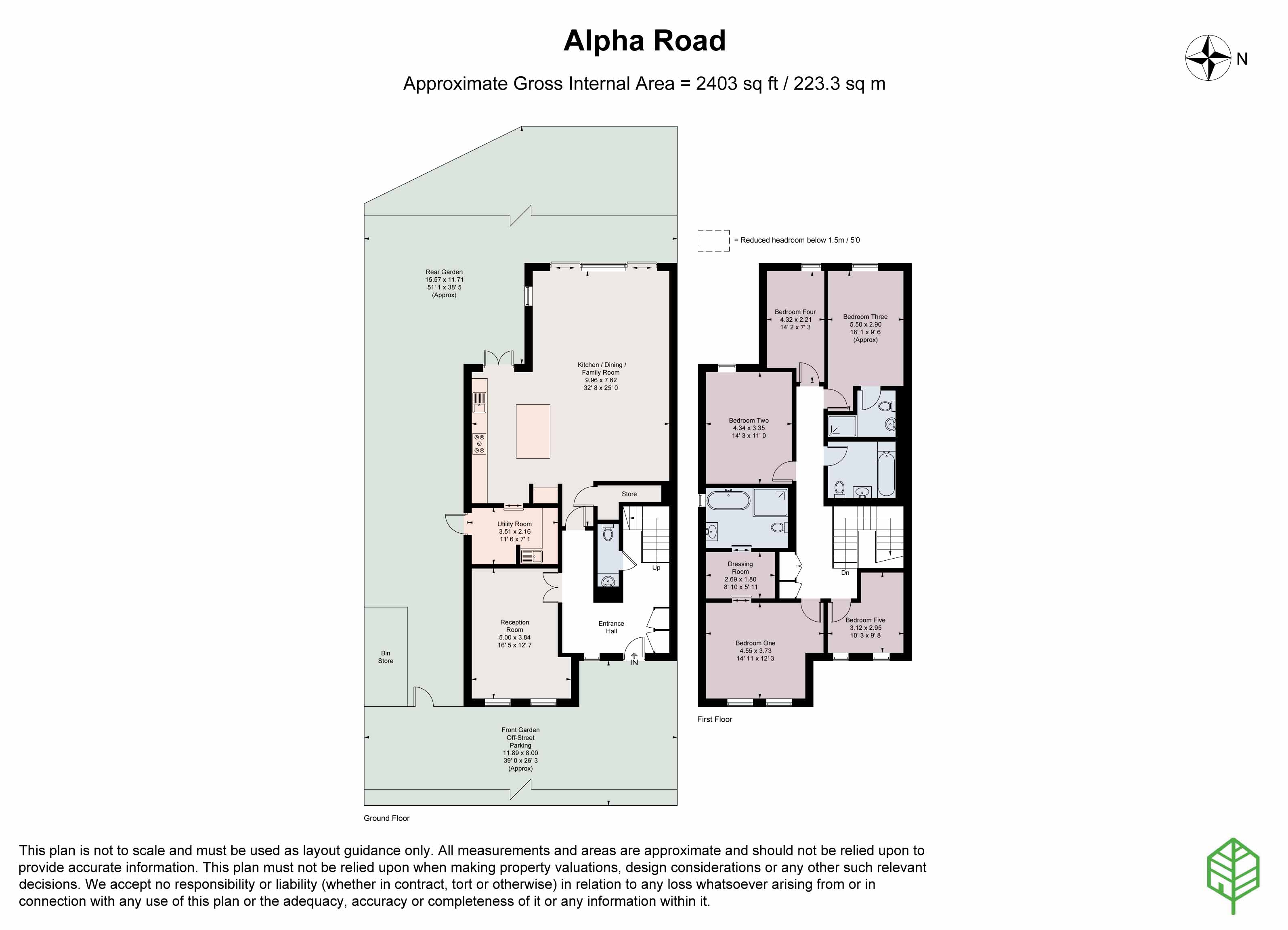 7, Alpha Road, Teddington floorplan