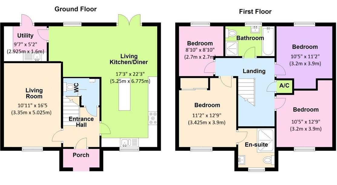 The Sailsbury, Plot 42, Grange Meadows, Coalville floorplan