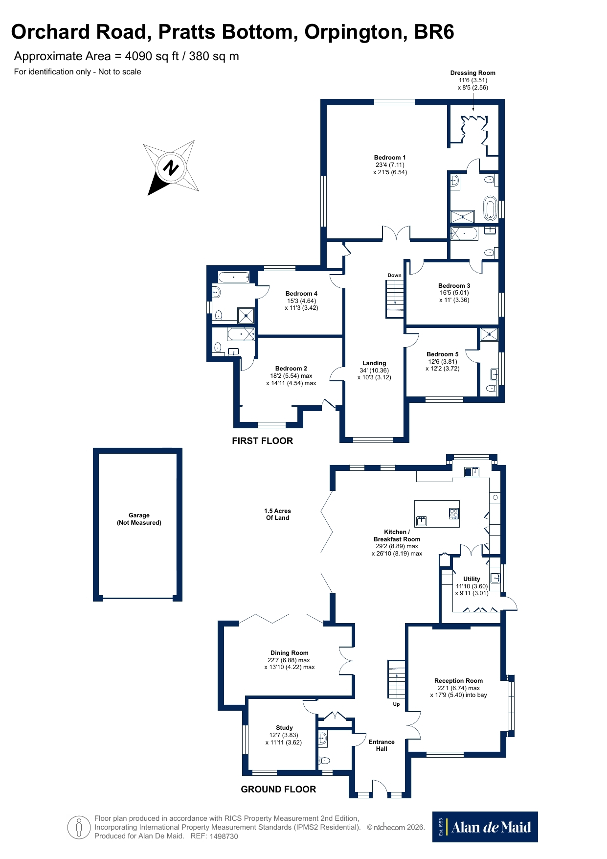 Maitland,, Orchard Road, Orpington floorplan