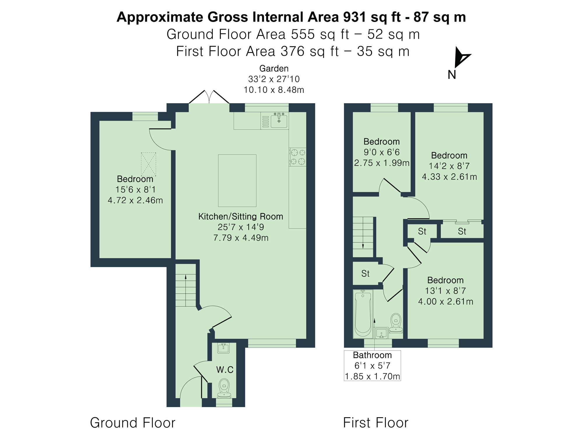 15 Frys Hill, Oxford floorplan