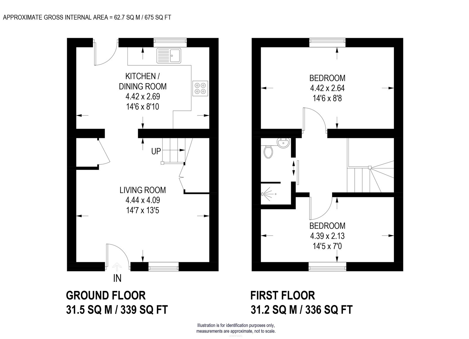 7, Jubilee Works, Middlecroft Road, Chesterfield floorplan