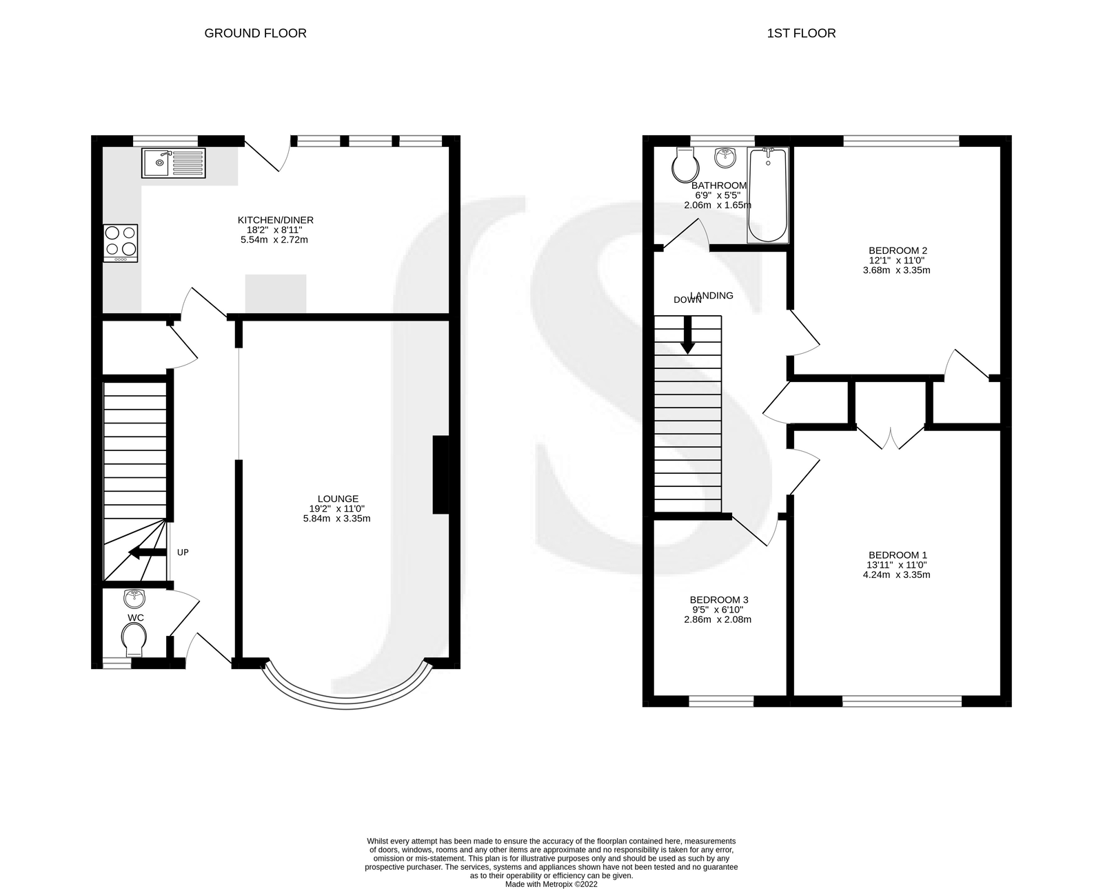 26, High Street, Worthing floorplan
