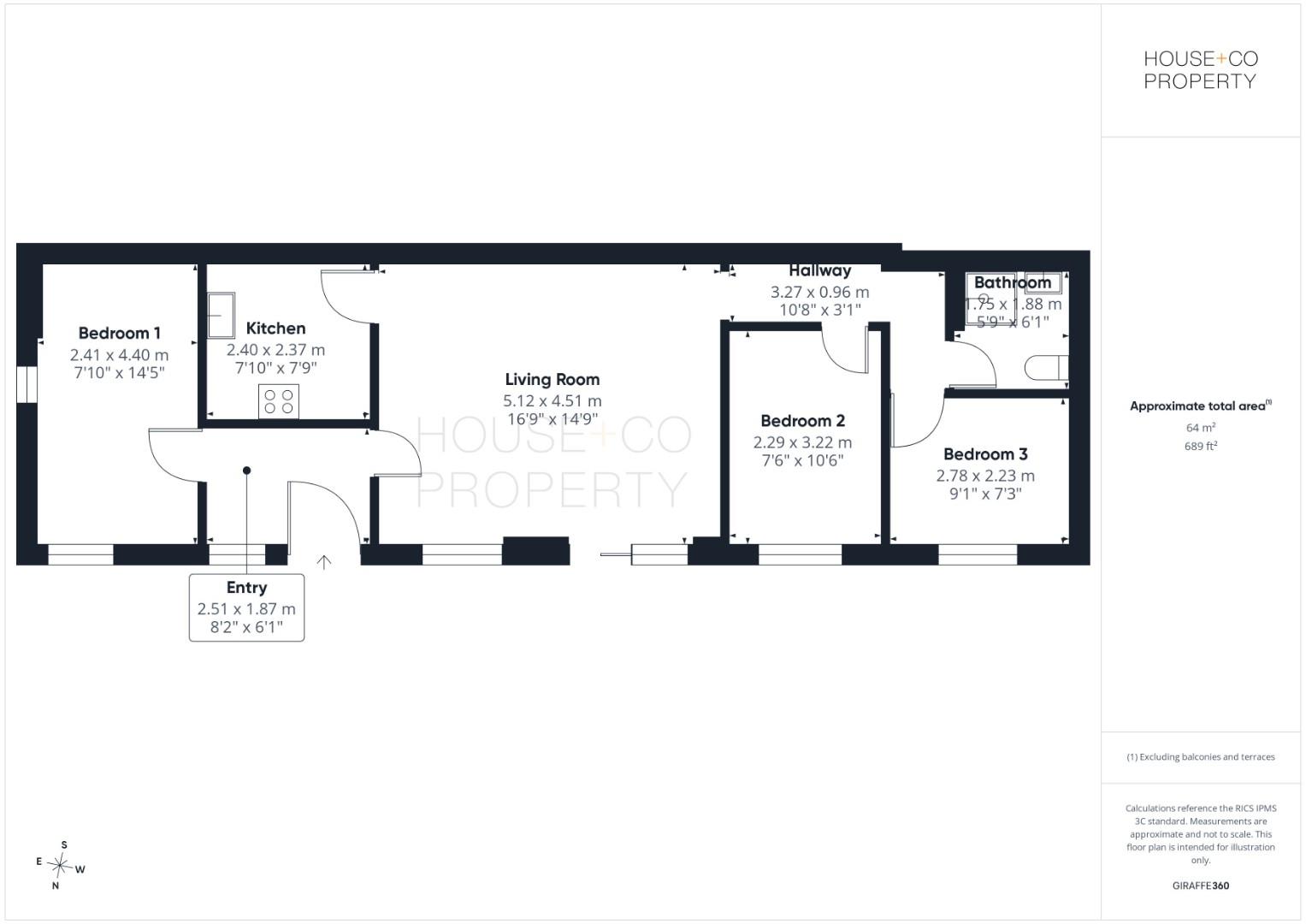 2A, Verrier Road, Bristol floorplan