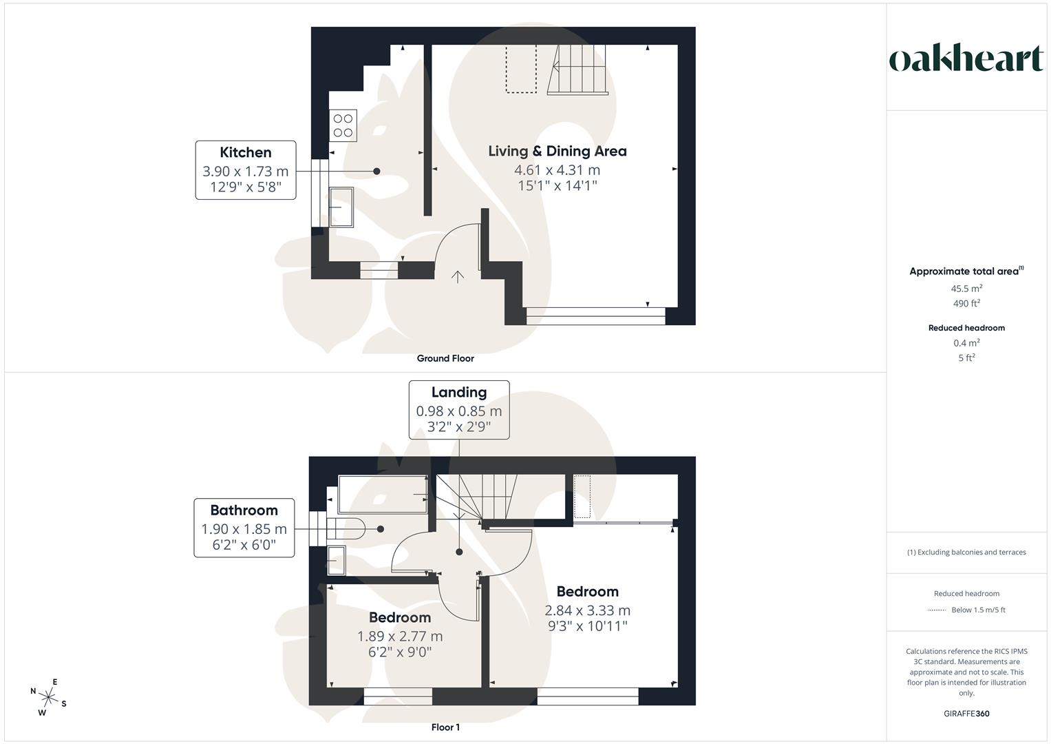 3, Holliwell Close, Colchester floorplan
