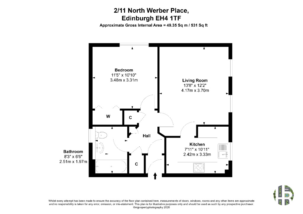 Edinburgh floorplan
