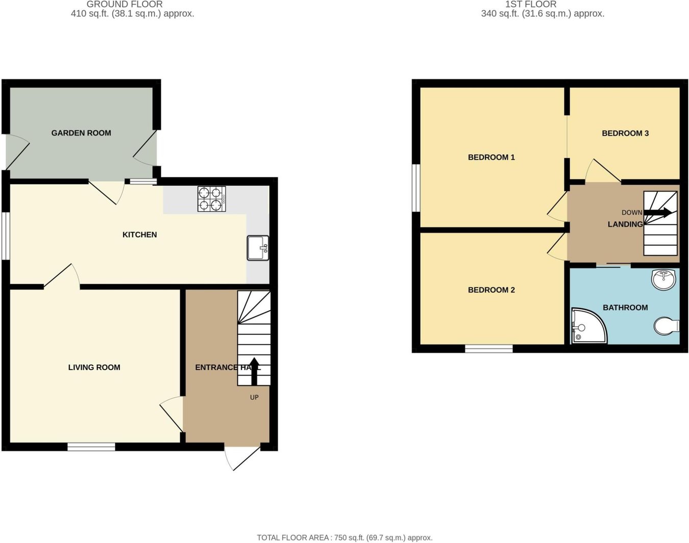 Hayloft, Wellington floorplan