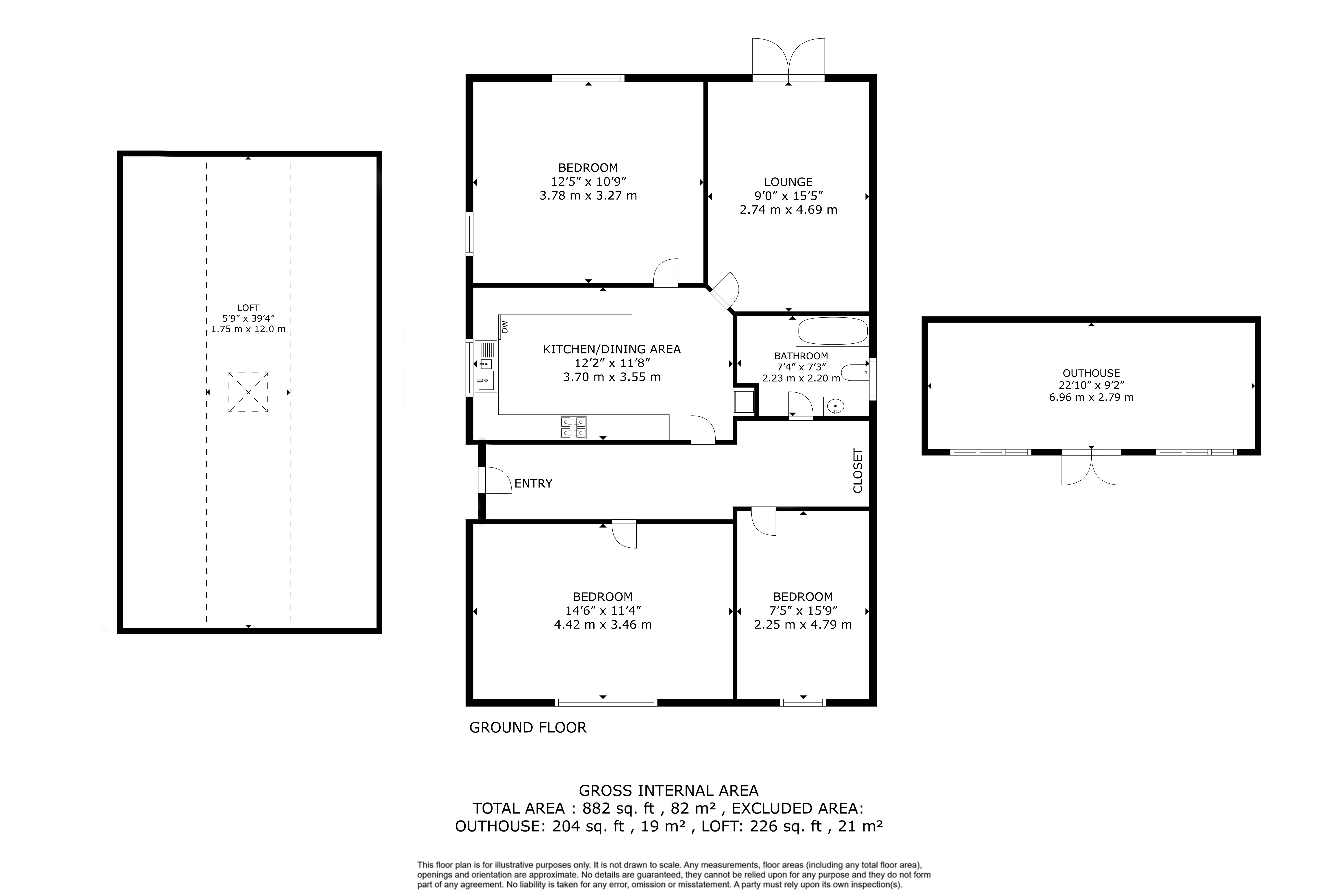 9, Wendys Close, Leicester floorplan