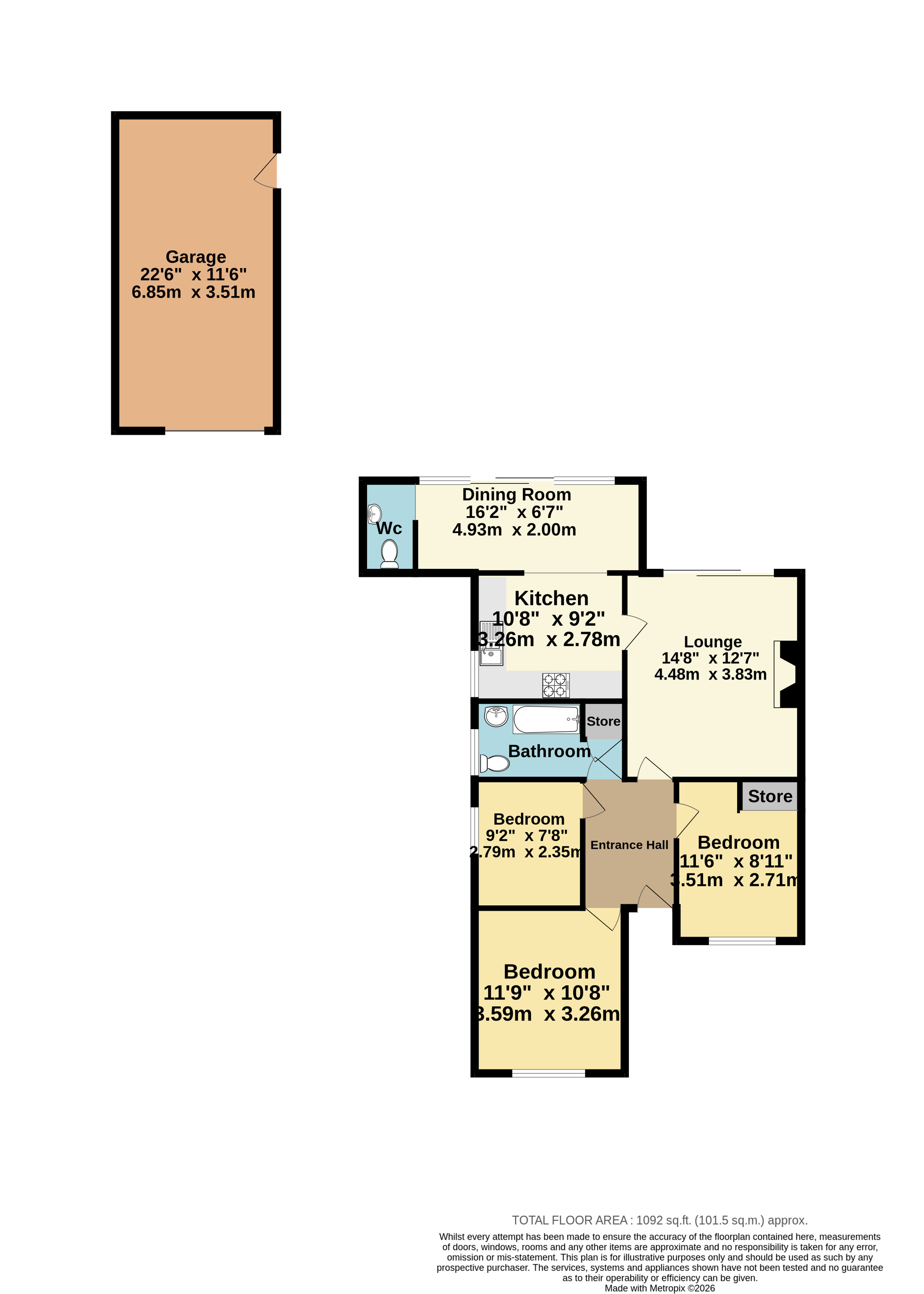 9, Palmer Road, Canterbury floorplan