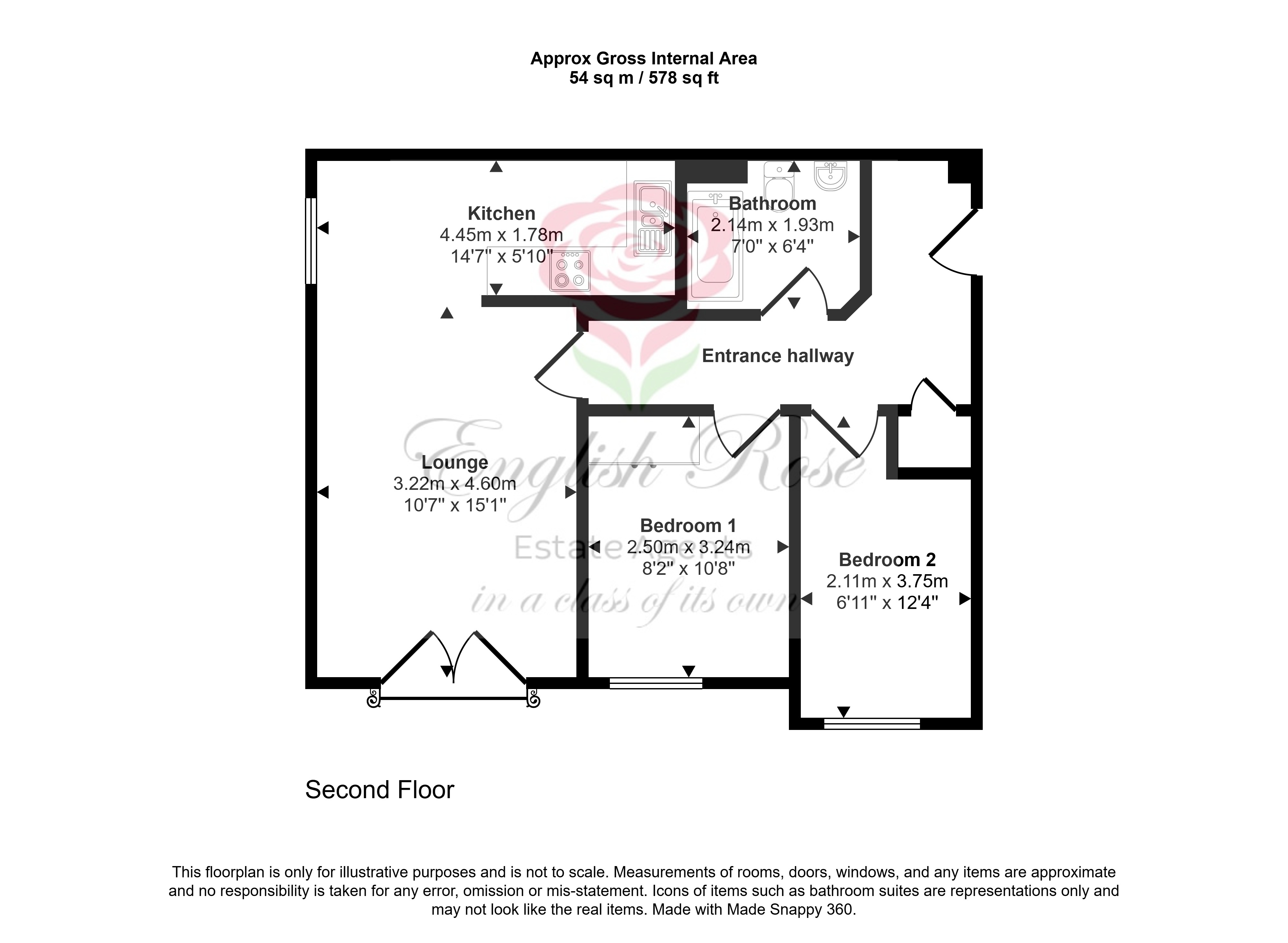 55, Millers Way, Kirkby in Ashfield floorplan