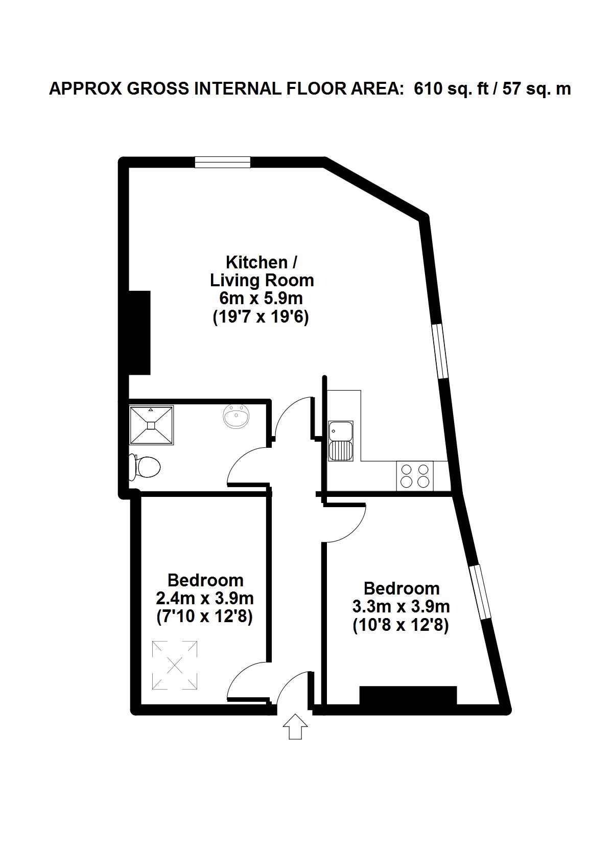 2 Bedrooms Flat to rent in Sommerville Road, Bishopston, Bristol BS7