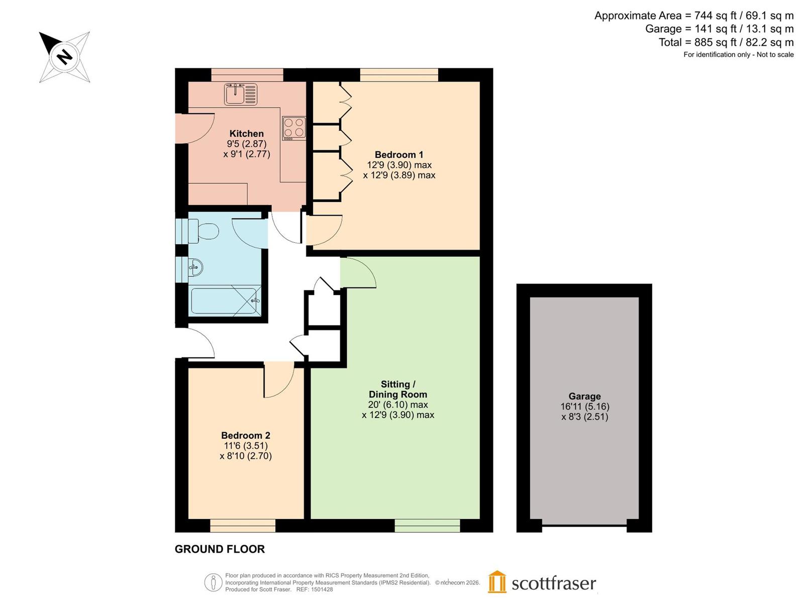 62, Burford Road, Oxfordshire floorplan