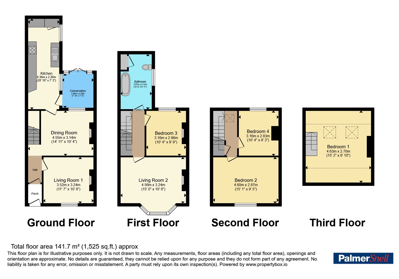 24, Great George Street, Dorset floorplan