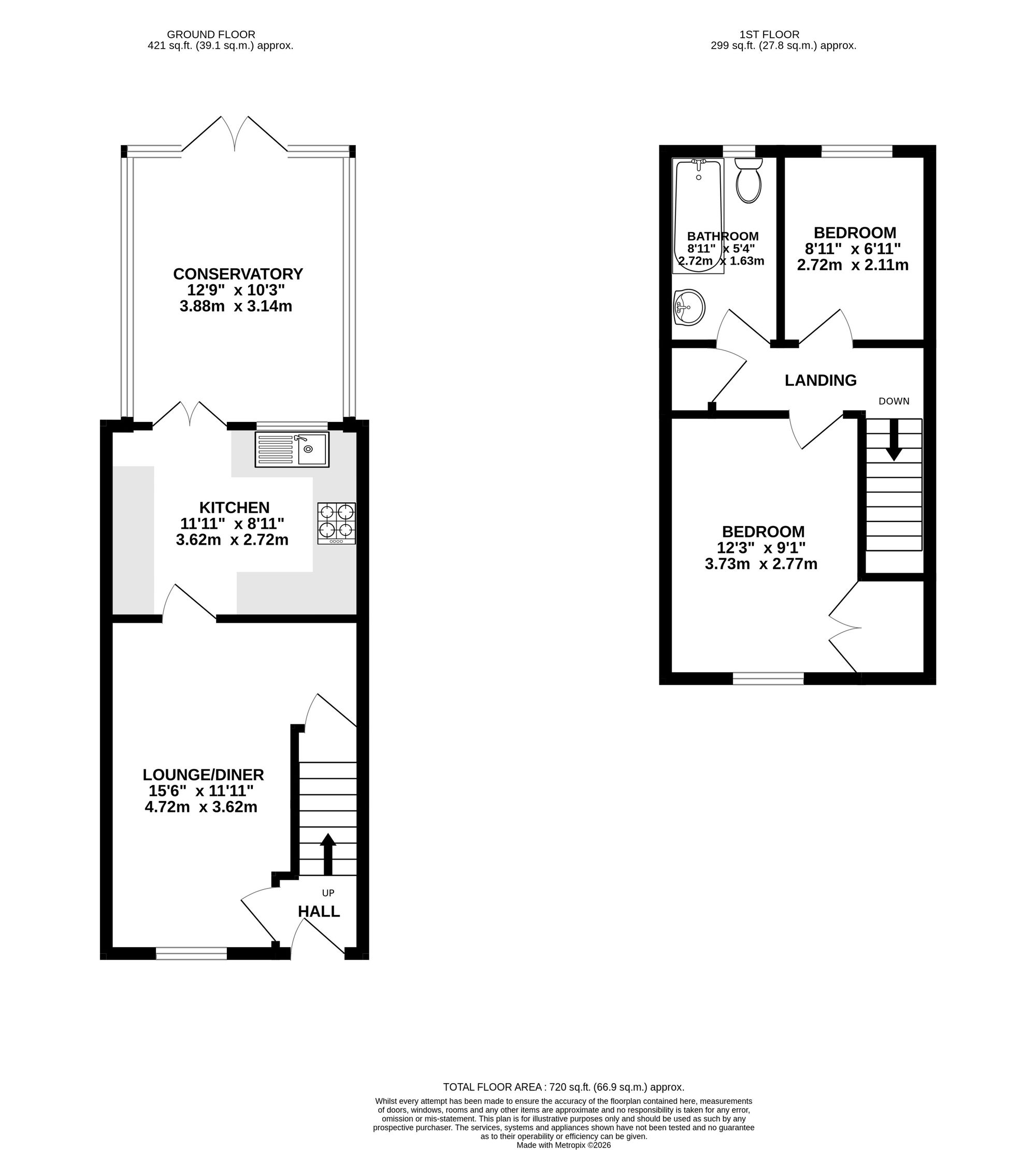 54 Kensington Park, Caldicot floorplan