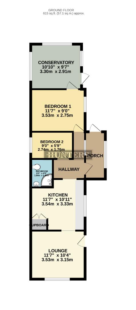 27, First Avenue, Scunthorpe floorplan