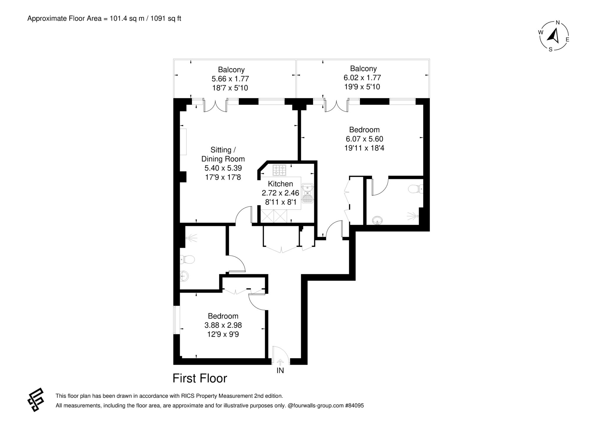 1 Cedar Lodge, Lynwood Village, Rise Road, Ascot floorplan