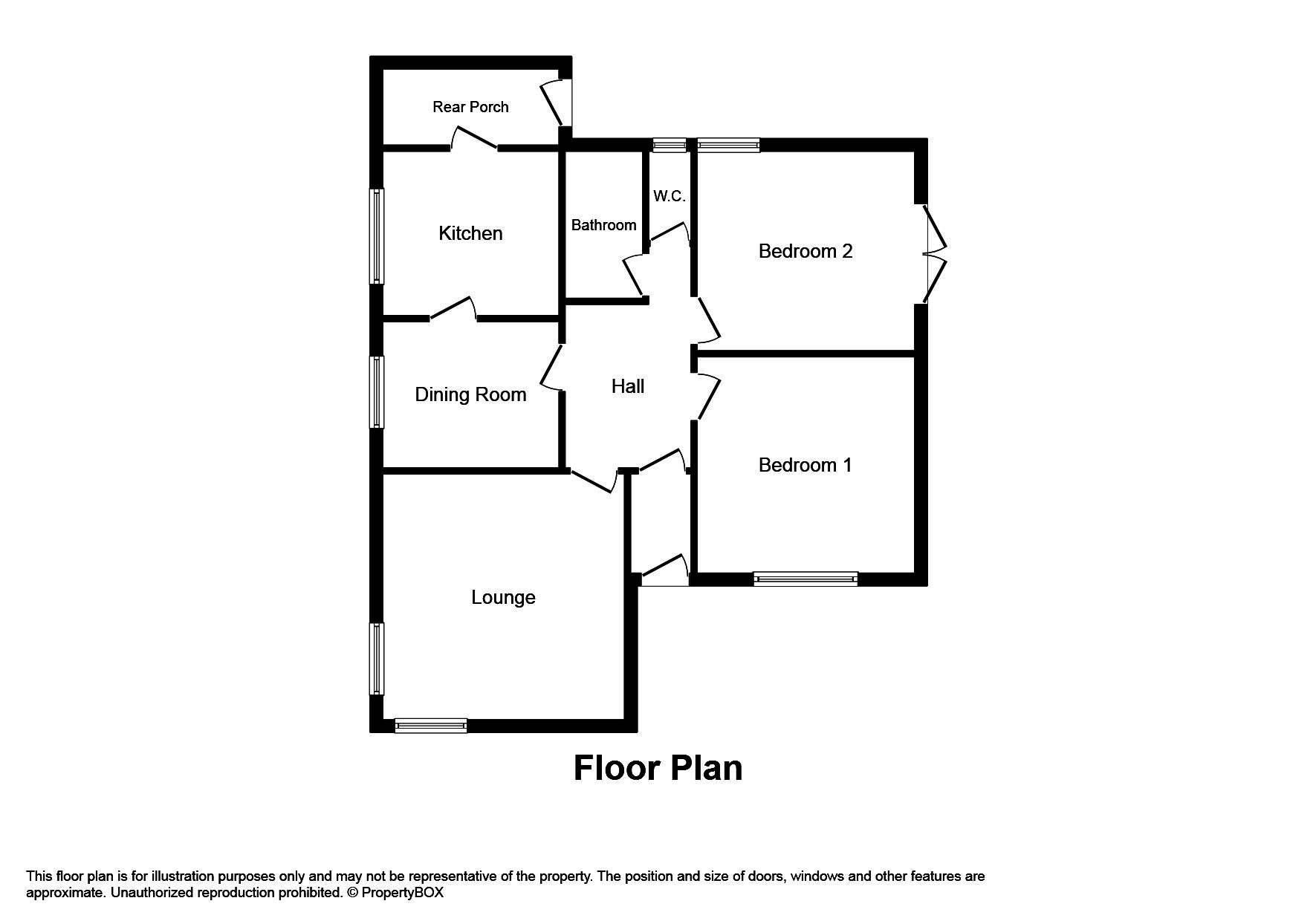 2 Bedrooms Detached bungalow for sale in Howell Avenue, Rhuddlan, Rhyl LL18