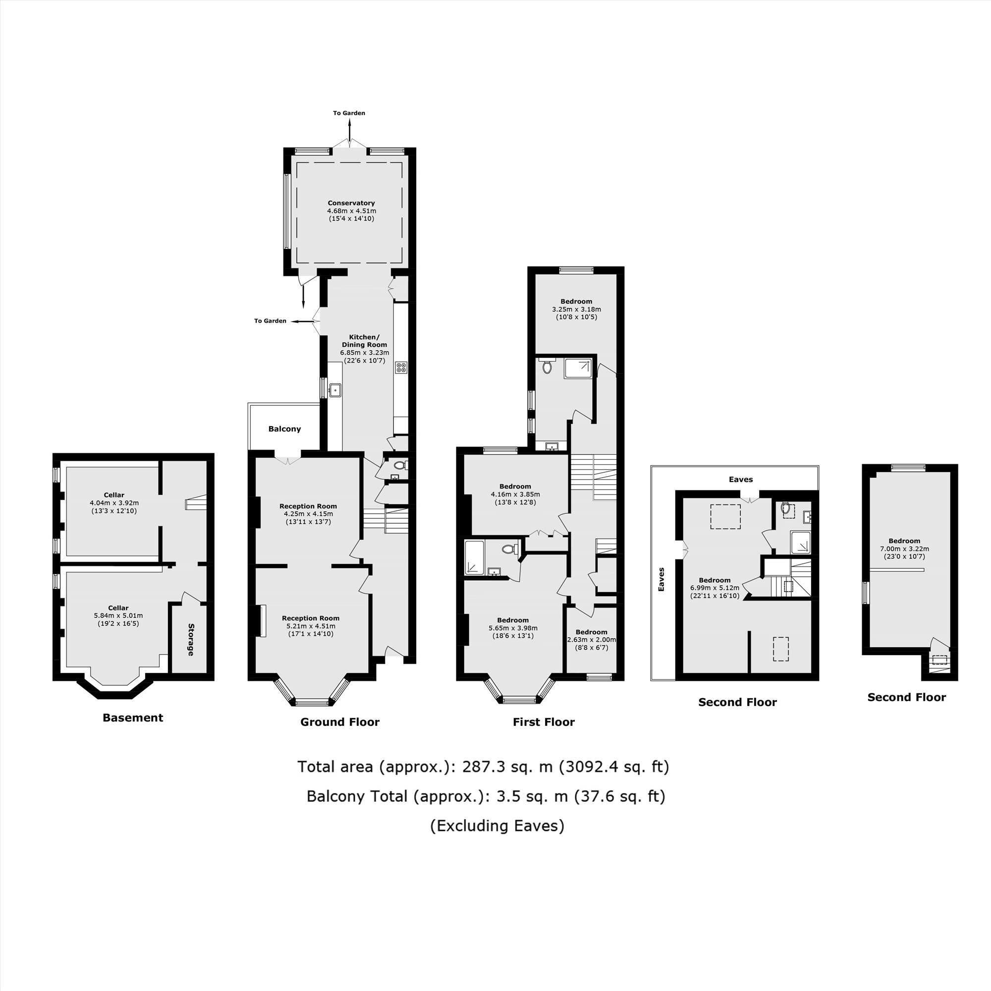 114, Breakspears Road, London floorplan