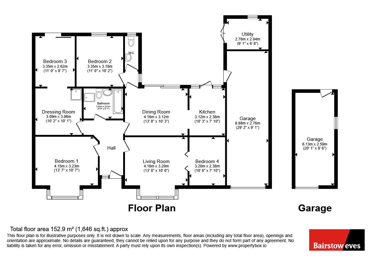 16, Hillfoot Road, Romford floorplan