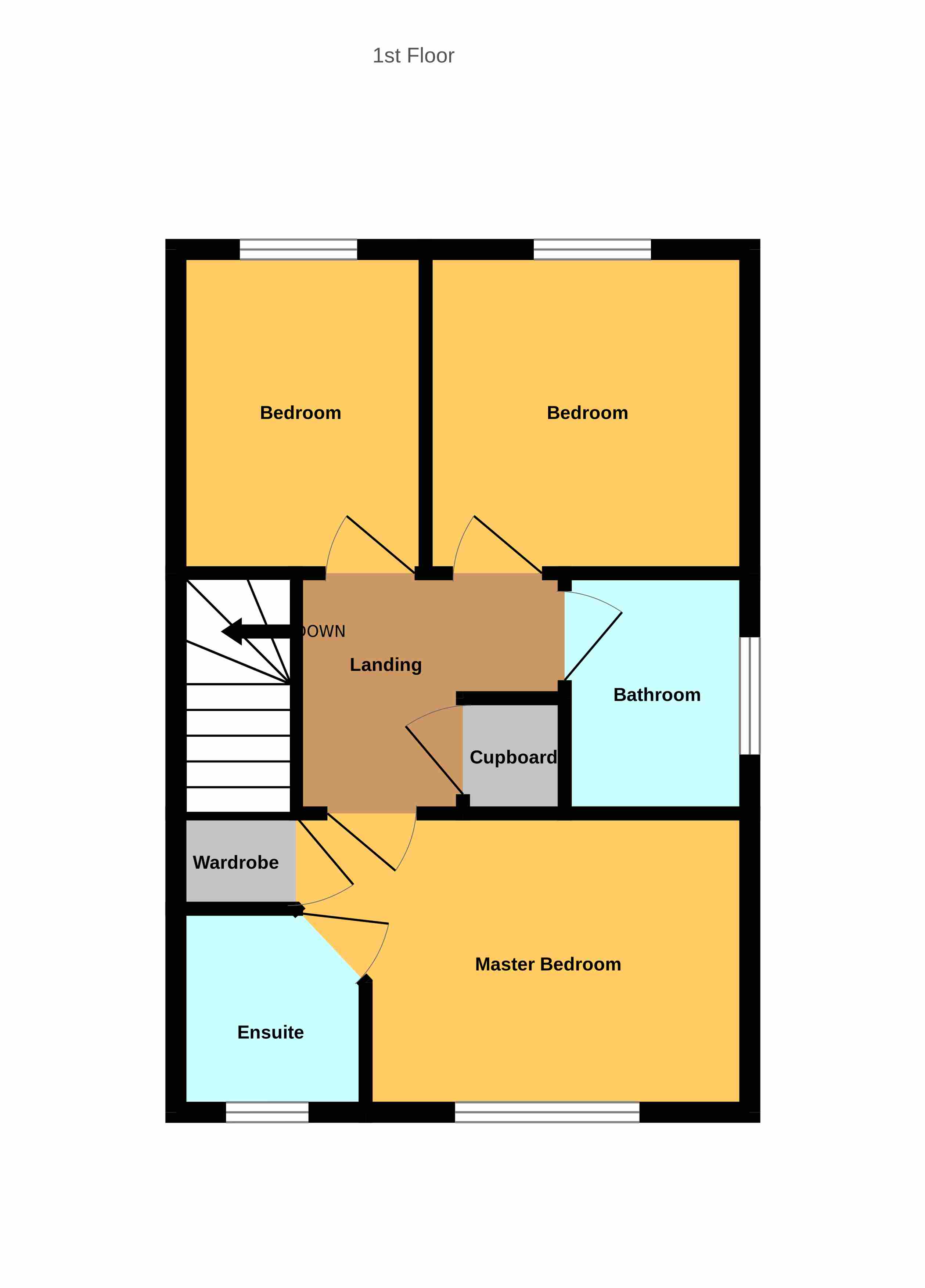 23, The Tara, Worcester floorplan