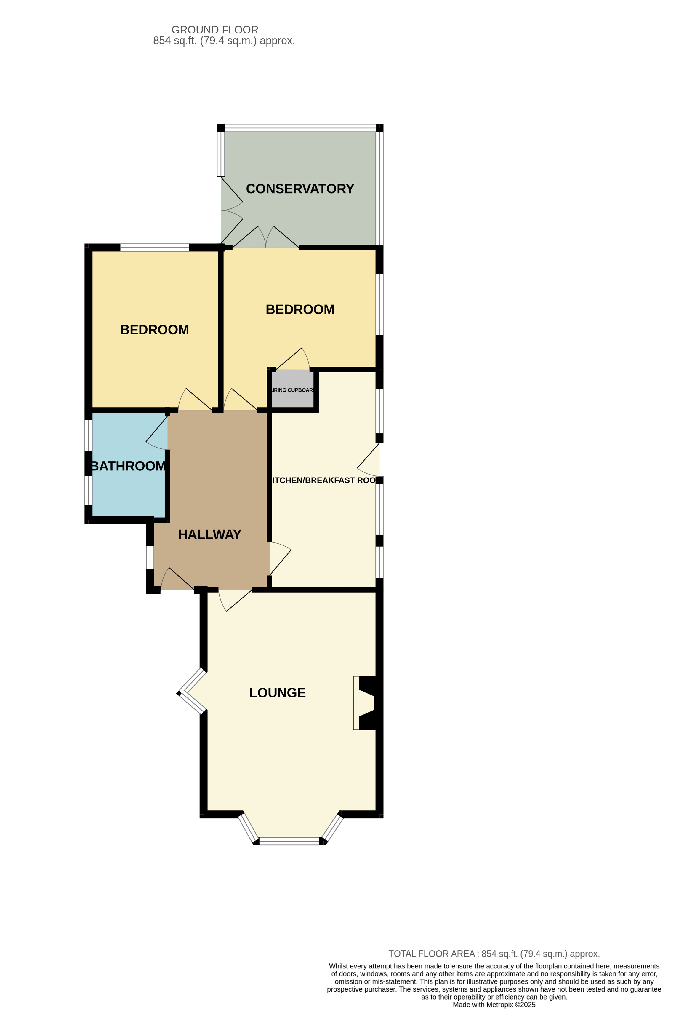 17, Harewood Avenue, Scarborough floorplan