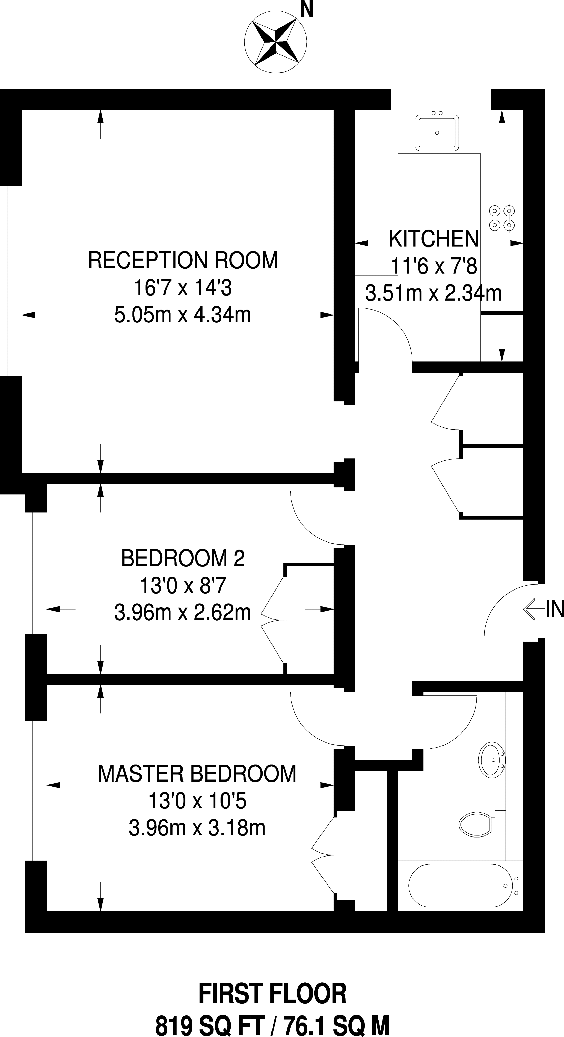 2 Bedrooms Flat to rent in Denmark Avenue, Wimbledon SW19