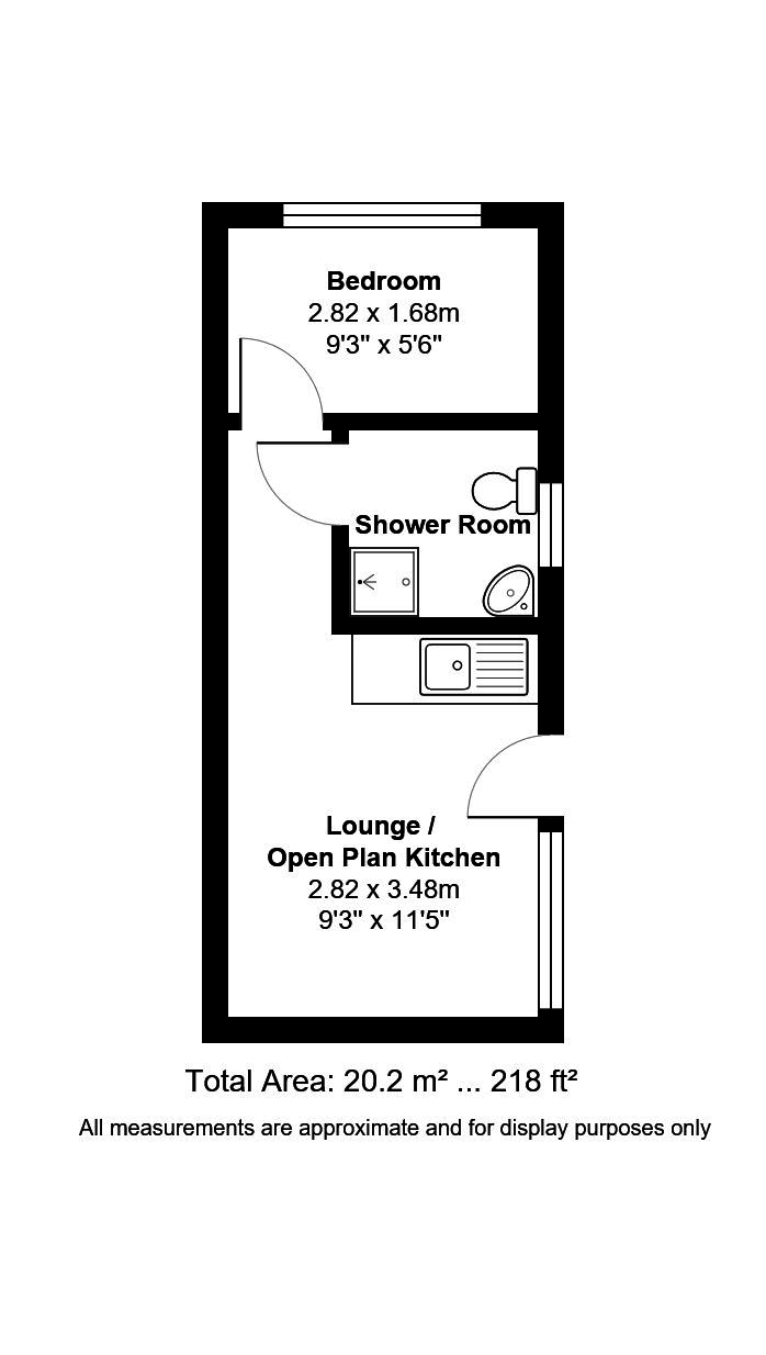 1 Bedrooms Flat to rent in Hope Street, Cambridge CB1