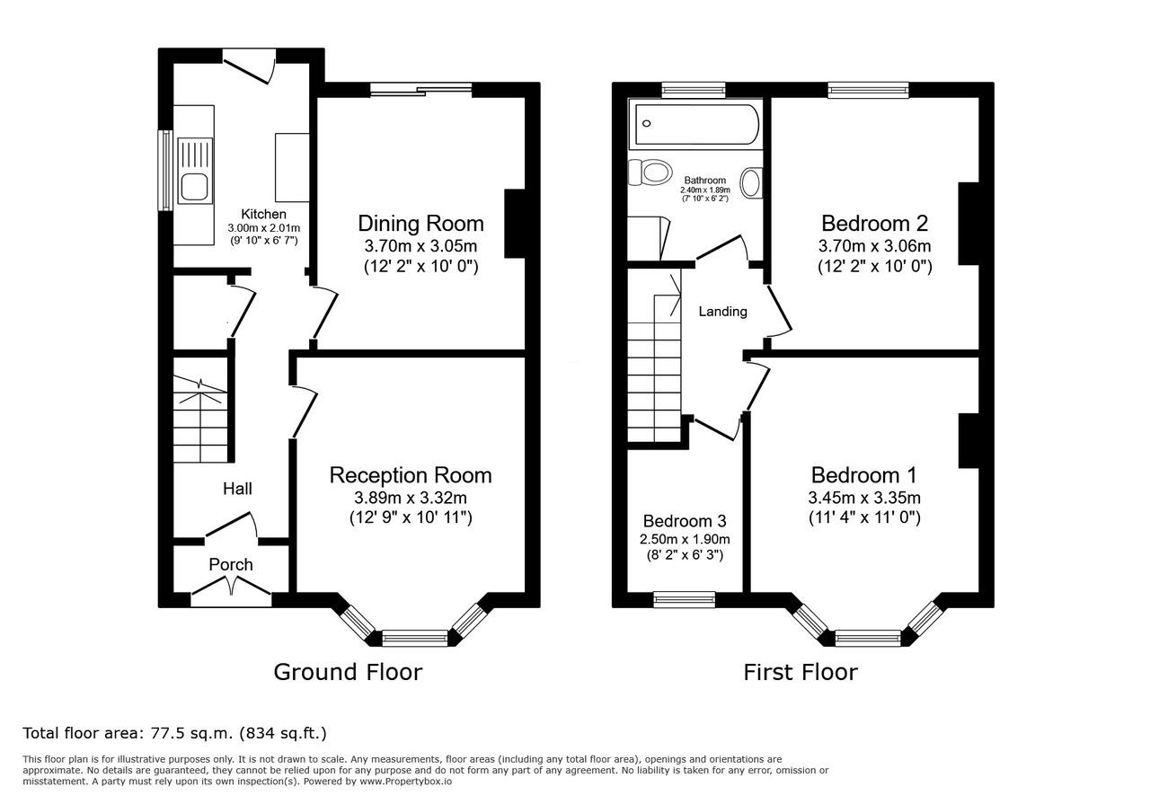 Five Oaks Road, Willenhall floorplan