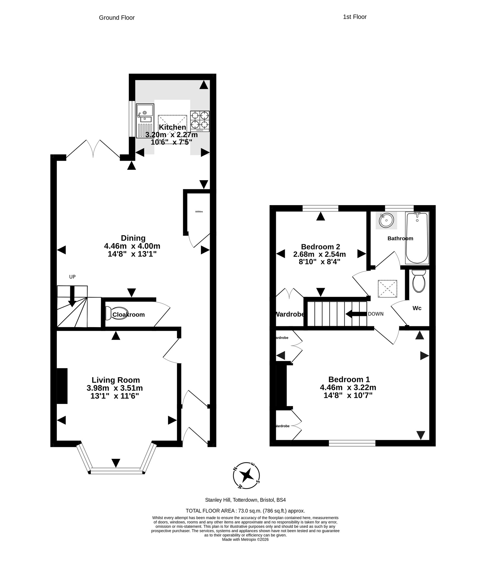 58 Stanley Hill, Bristol floorplan