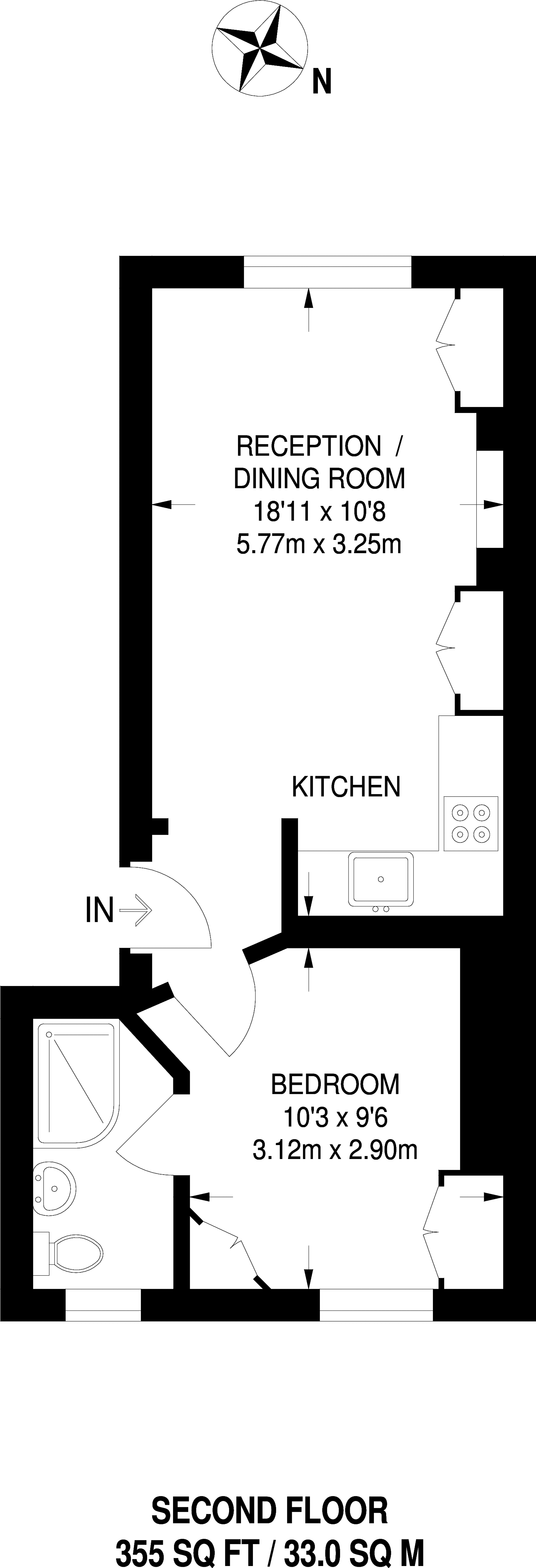 1 Bedrooms Flat to rent in Old Church Street, Chelsea SW3