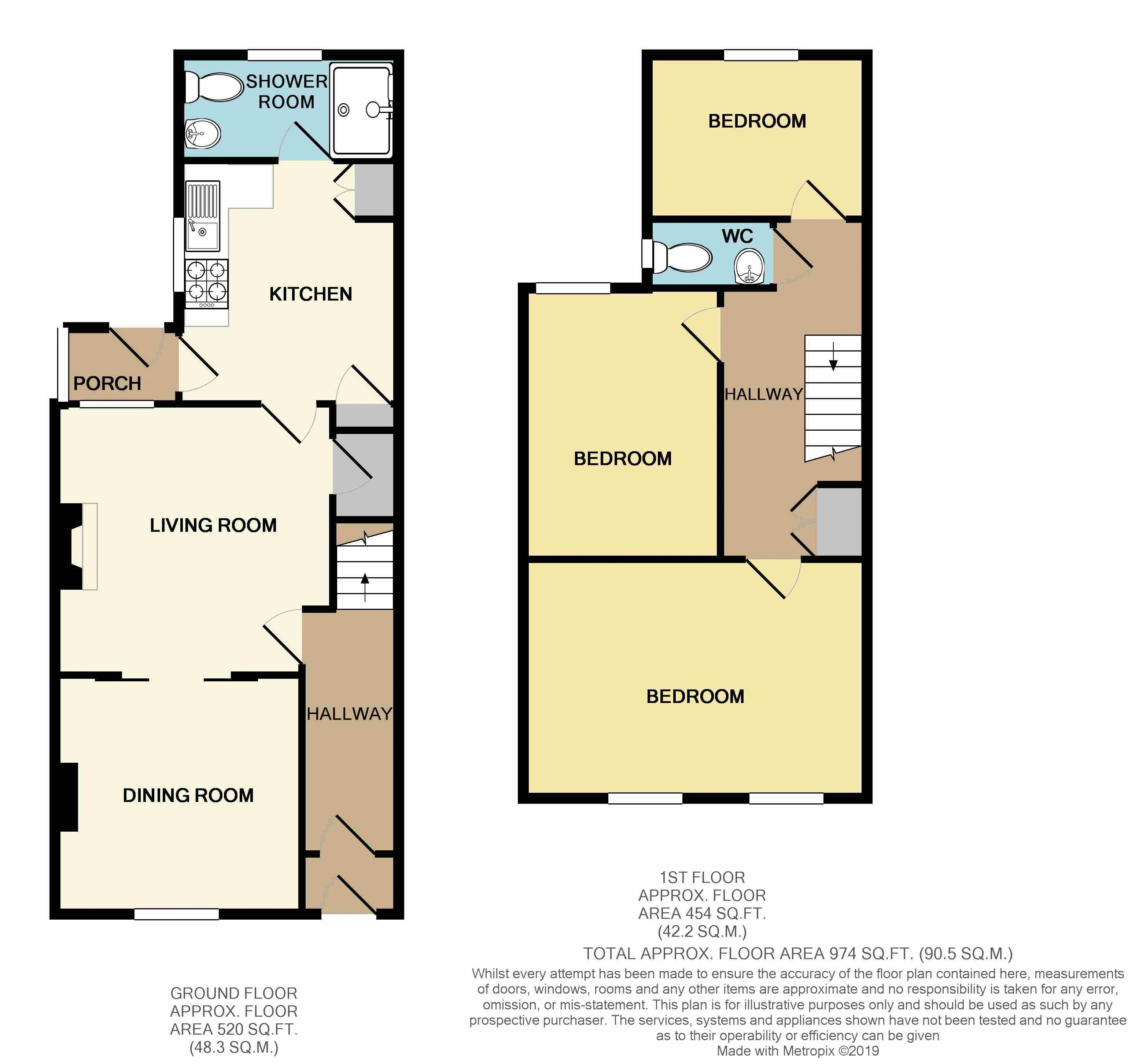 3 Bedrooms Terraced house for sale in Bournville Terrace, Tredegar NP22