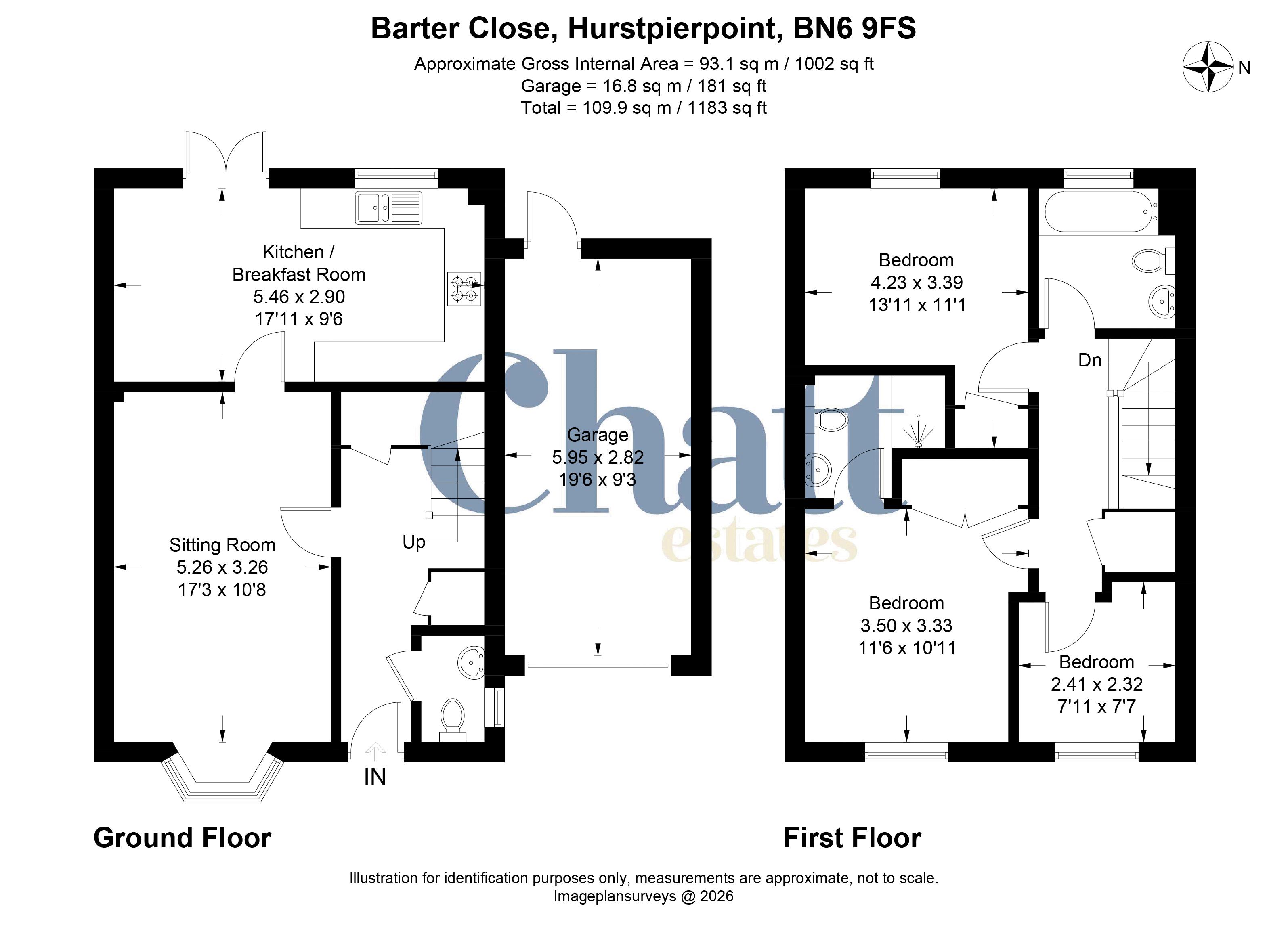 4, Barter Close, Hassocks floorplan