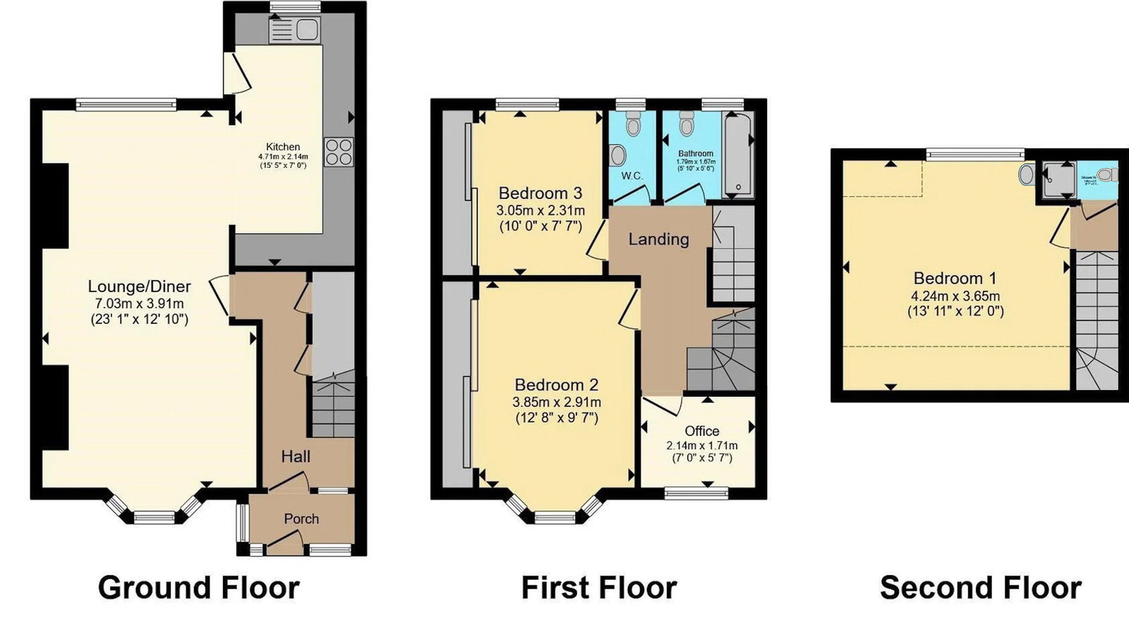 46, Marldon Road, Paignton floorplan