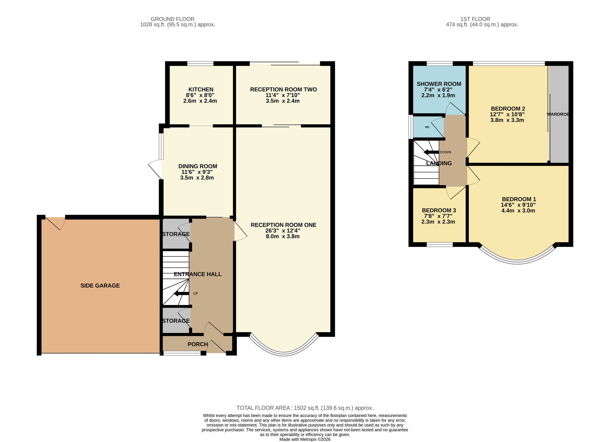 114 Stoney Lane, Birmingham floorplan